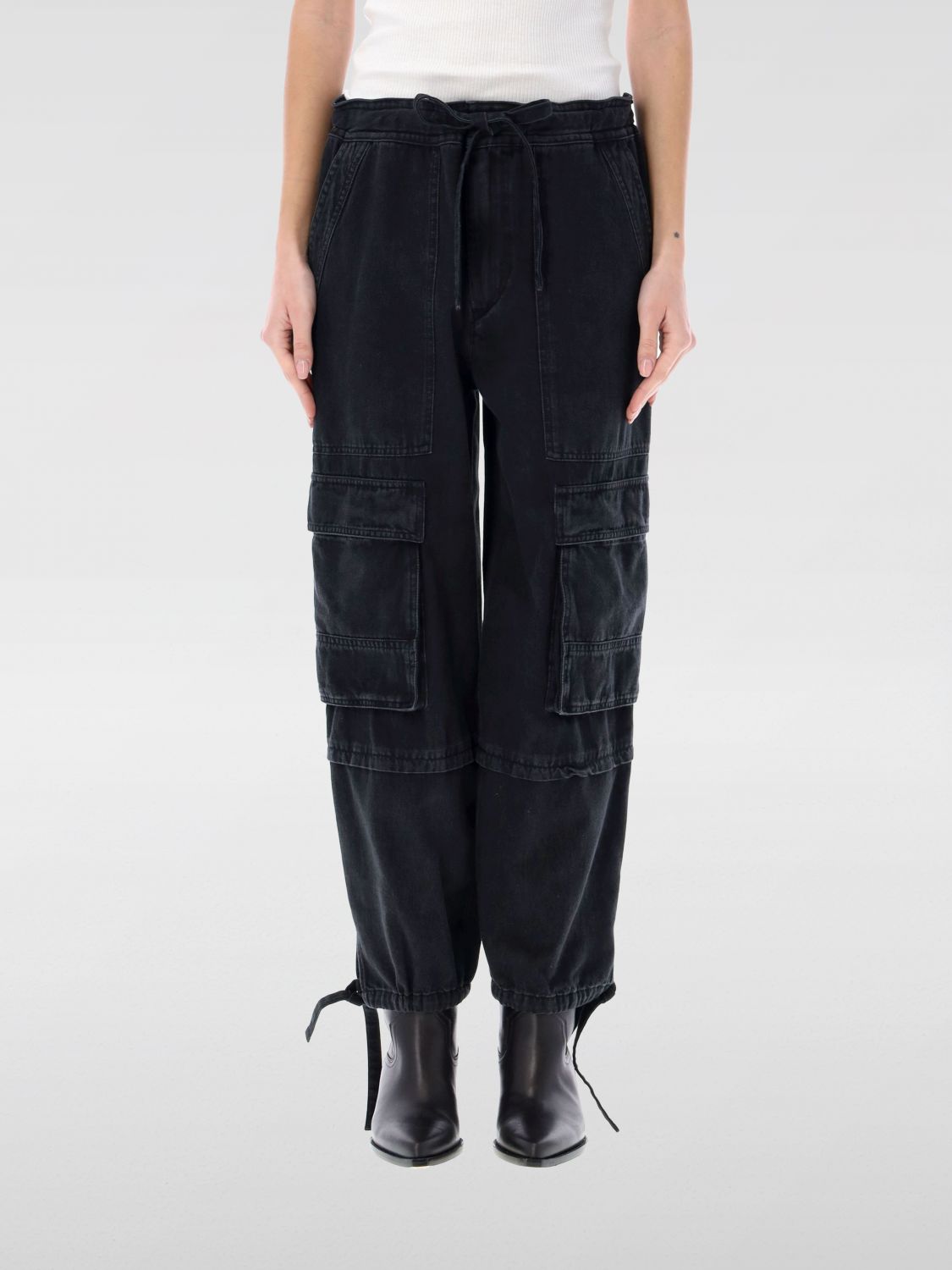 Isabel Marant Jeans ISABEL MARANT Woman color Black