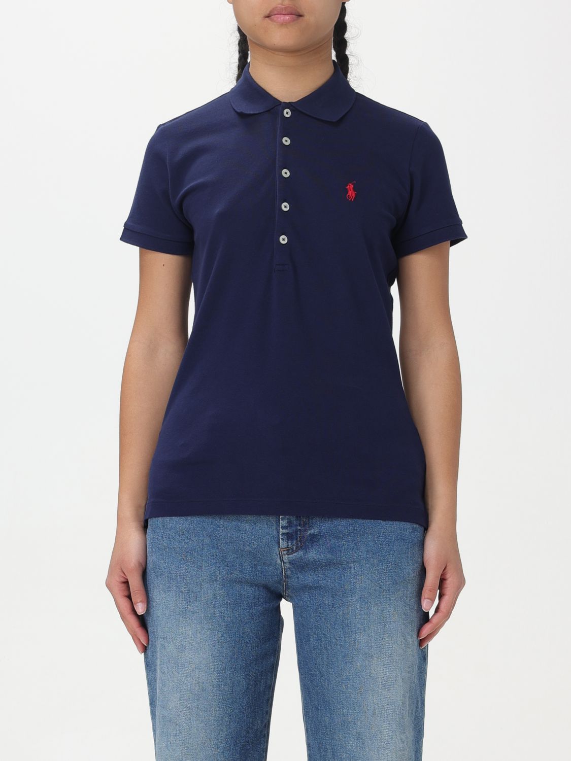 Polo Ralph Lauren Polo Shirt POLO RALPH LAUREN Woman colour Navy