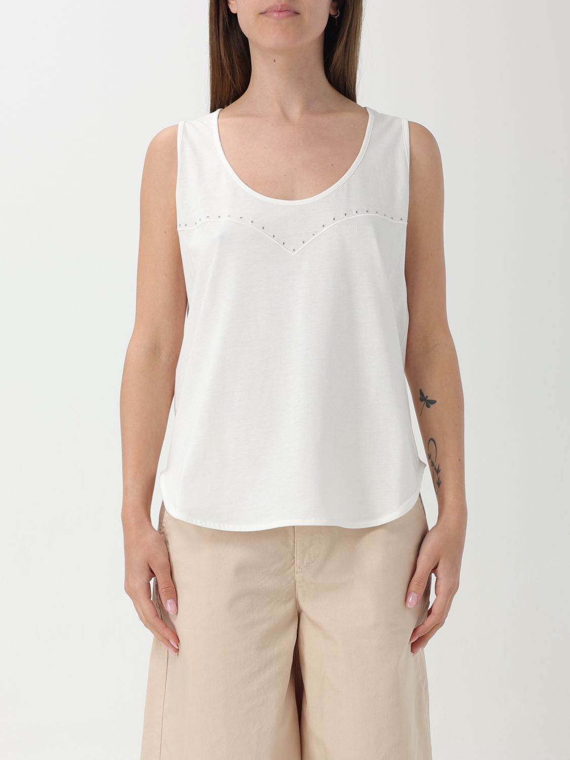 Pinko Top PINKO Woman colour White