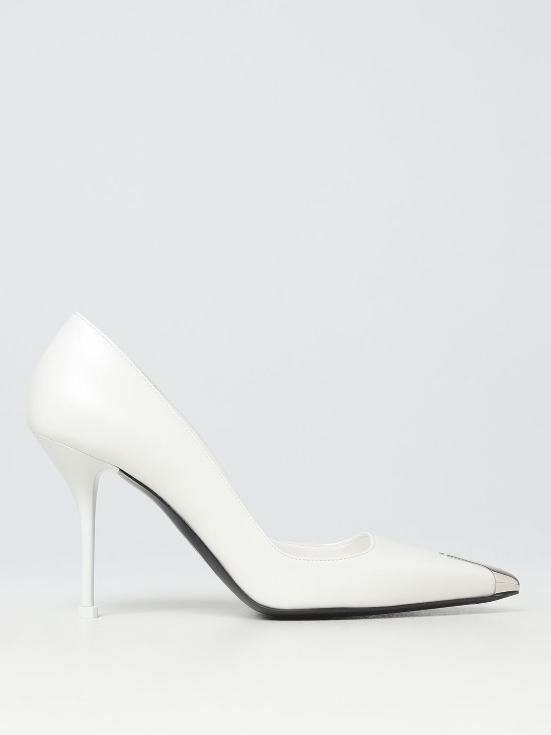 Alexander McQueen Court Shoes ALEXANDER MCQUEEN Woman colour White