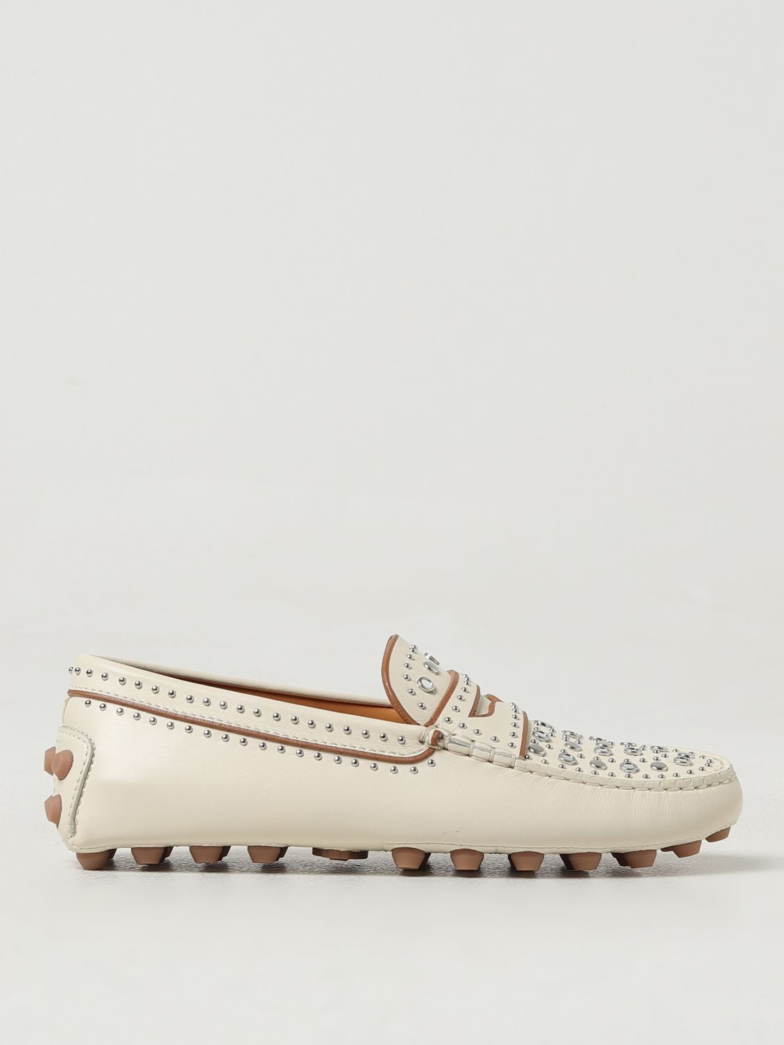 Tod's Loafers TOD'S Woman colour Yellow Cream