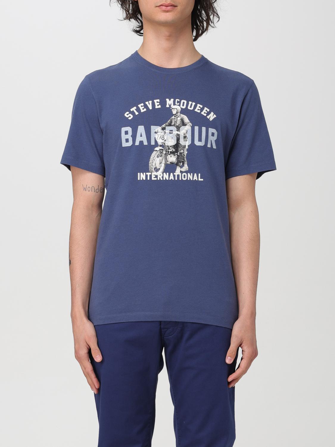 Barbour T-Shirt BARBOUR Men colour Blue