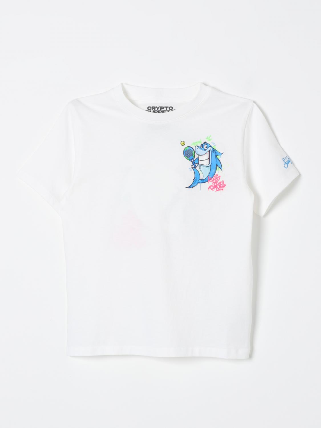 Mc2 Saint Barth T-Shirt MC2 SAINT BARTH Kids color White