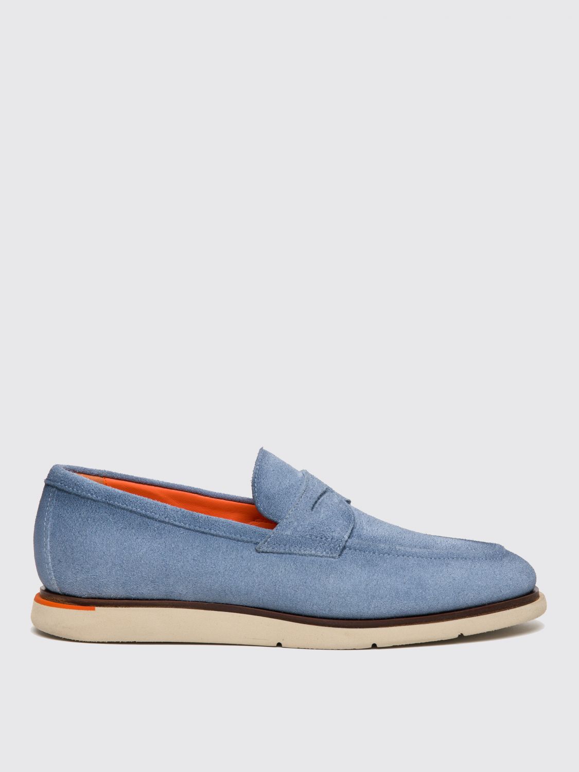 Santoni Loafers SANTONI Men colour Blue