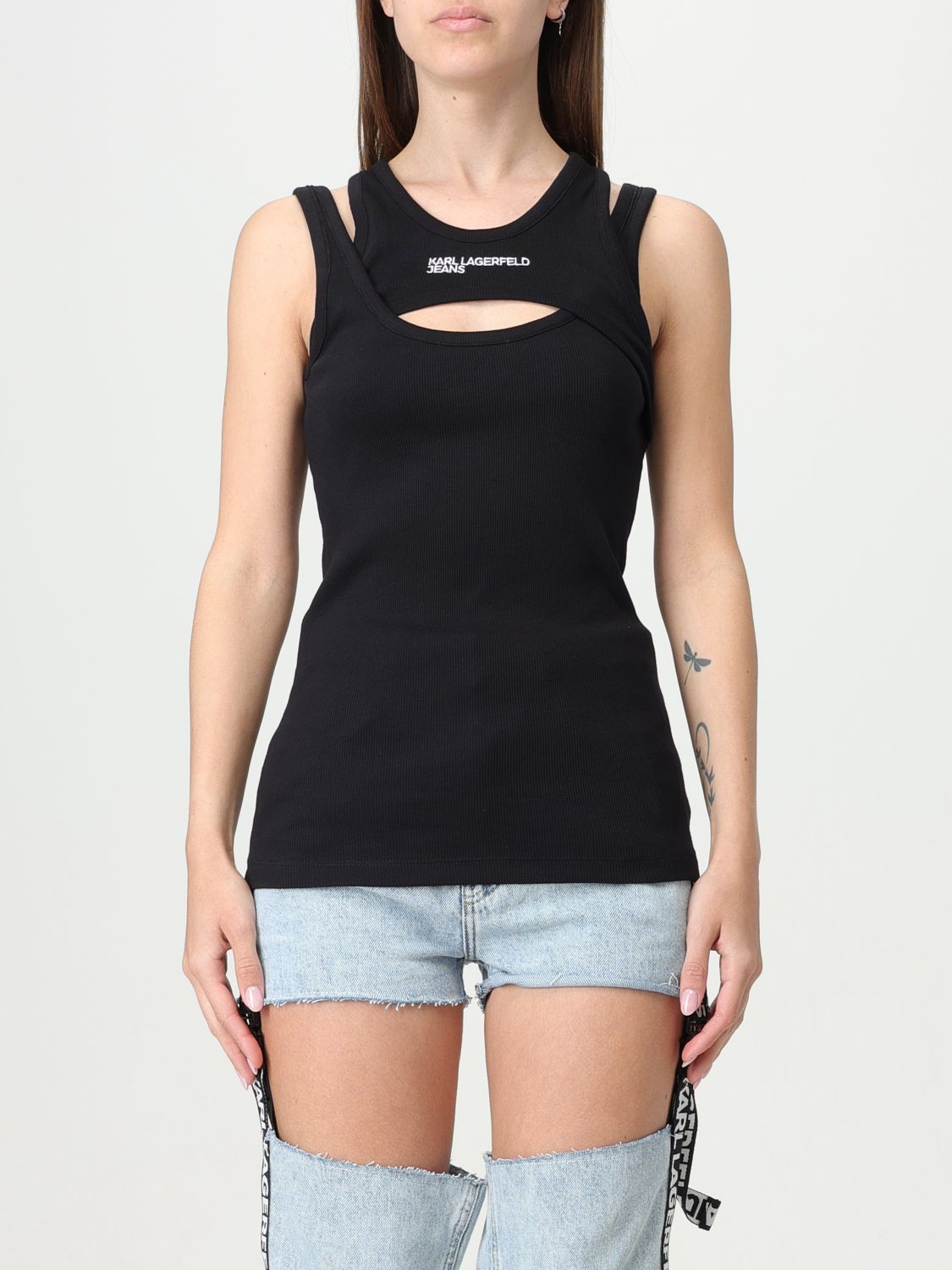Karl Lagerfeld T-Shirt KARL LAGERFELD Woman colour Black
