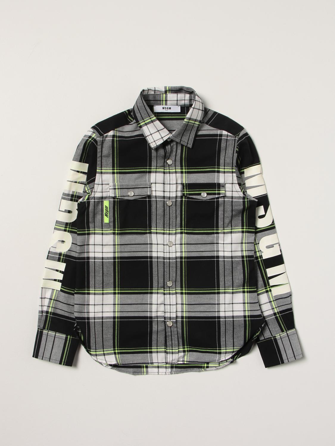 Msgm Kids Shirt MSGM KIDS Kids colour Multicolor