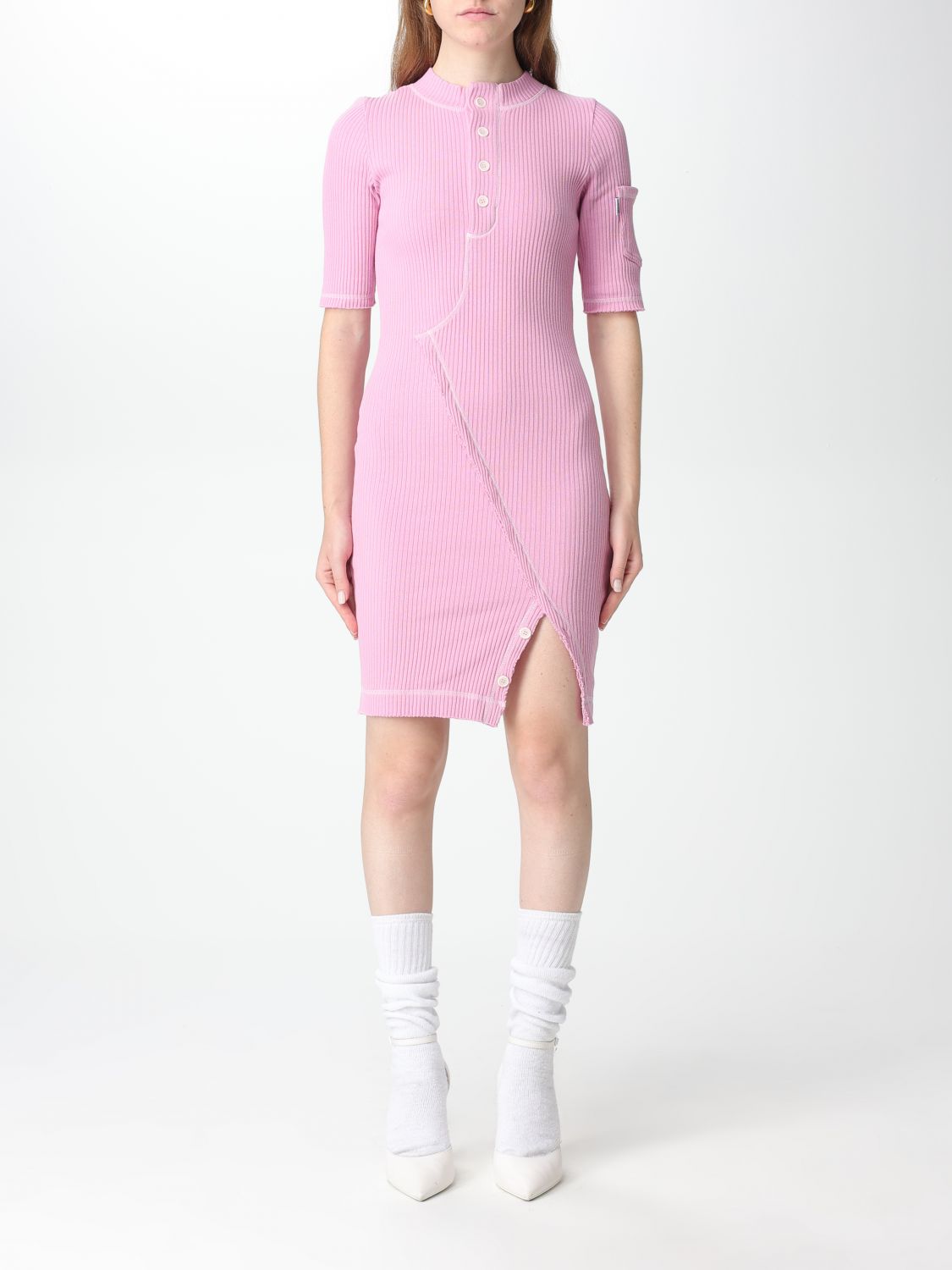 Moschino Jeans Dress MOSCHINO JEANS Woman colour Pink