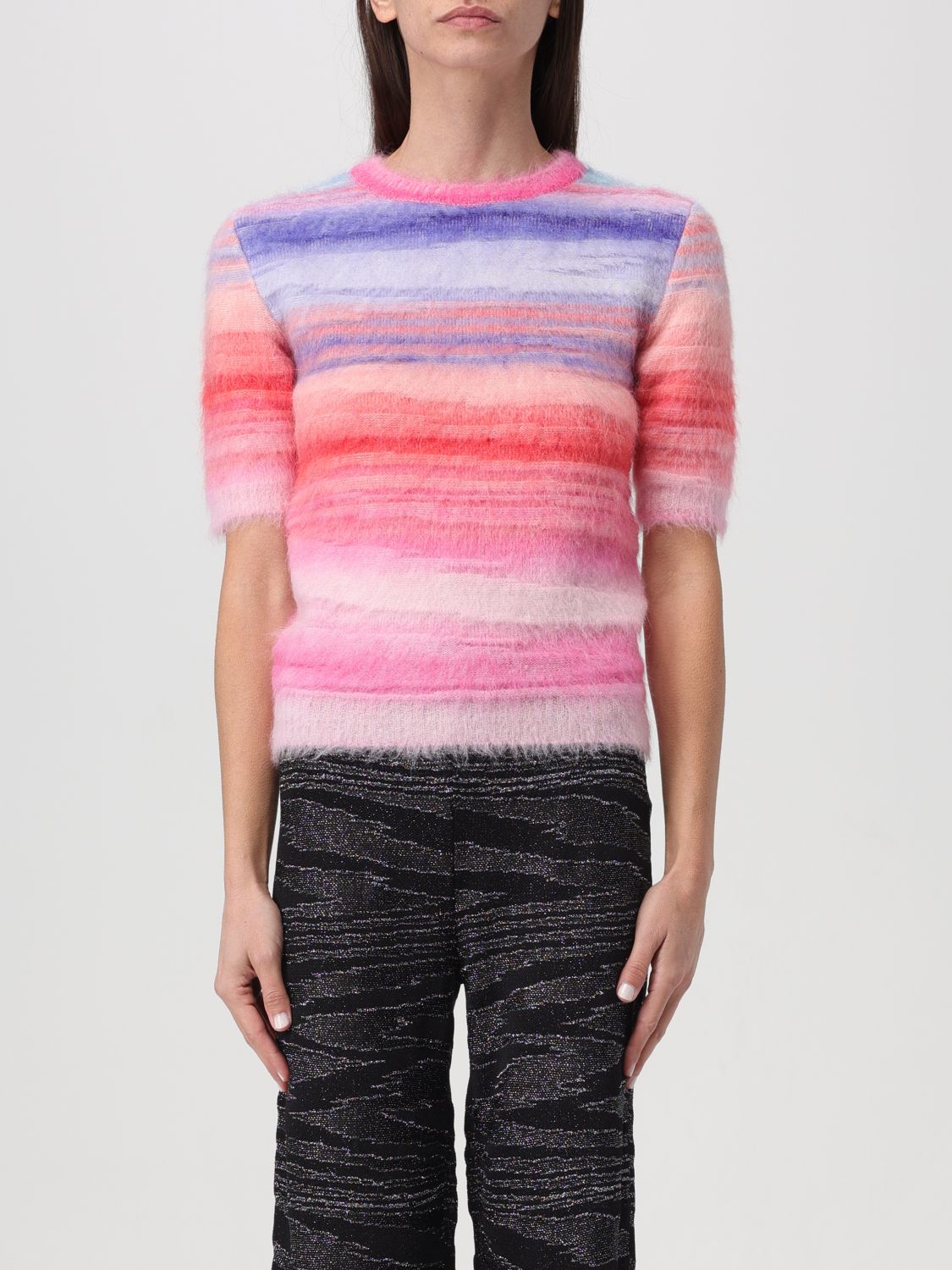 Missoni Sweatshirt MISSONI Woman colour Fuchsia