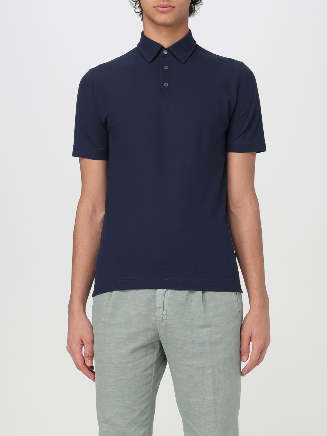 Zanone Polo Shirt ZANONE Men colour Navy