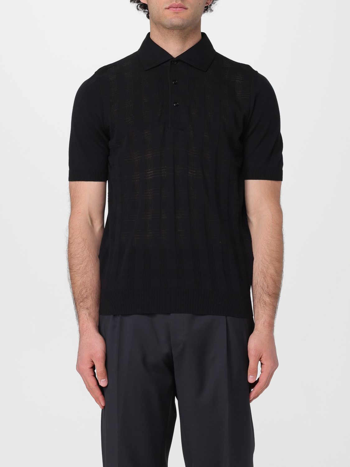 Lardini Polo Shirt LARDINI Men colour Black