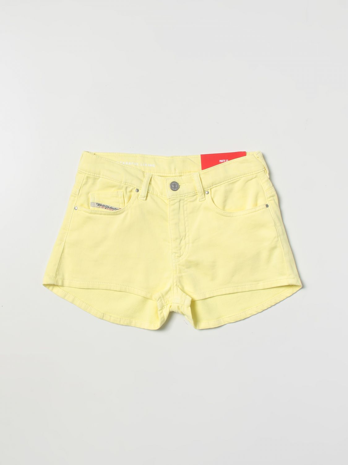 Diesel Short DIESEL Kids colour Yellow