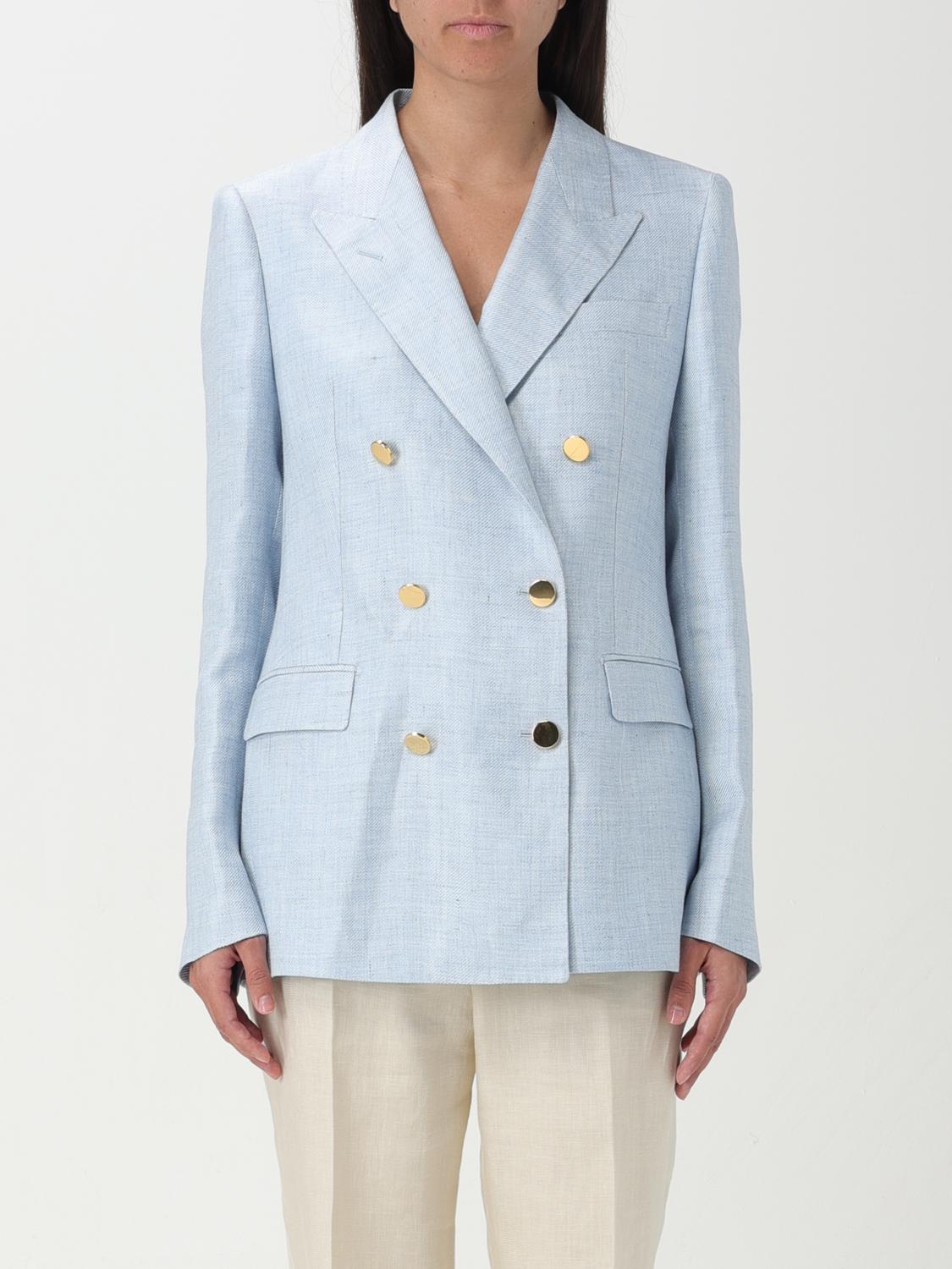 Tagliatore Blazer TAGLIATORE Woman colour Blue