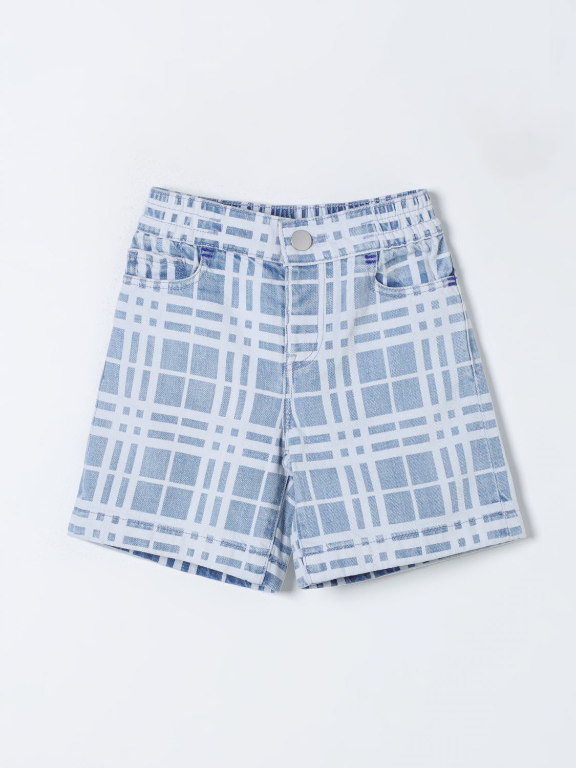 Burberry Kids Shorts BURBERRY KIDS Kids colour Blue