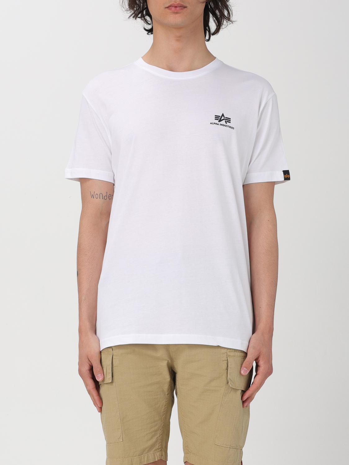 Alpha Industries T-Shirt ALPHA INDUSTRIES Men colour White