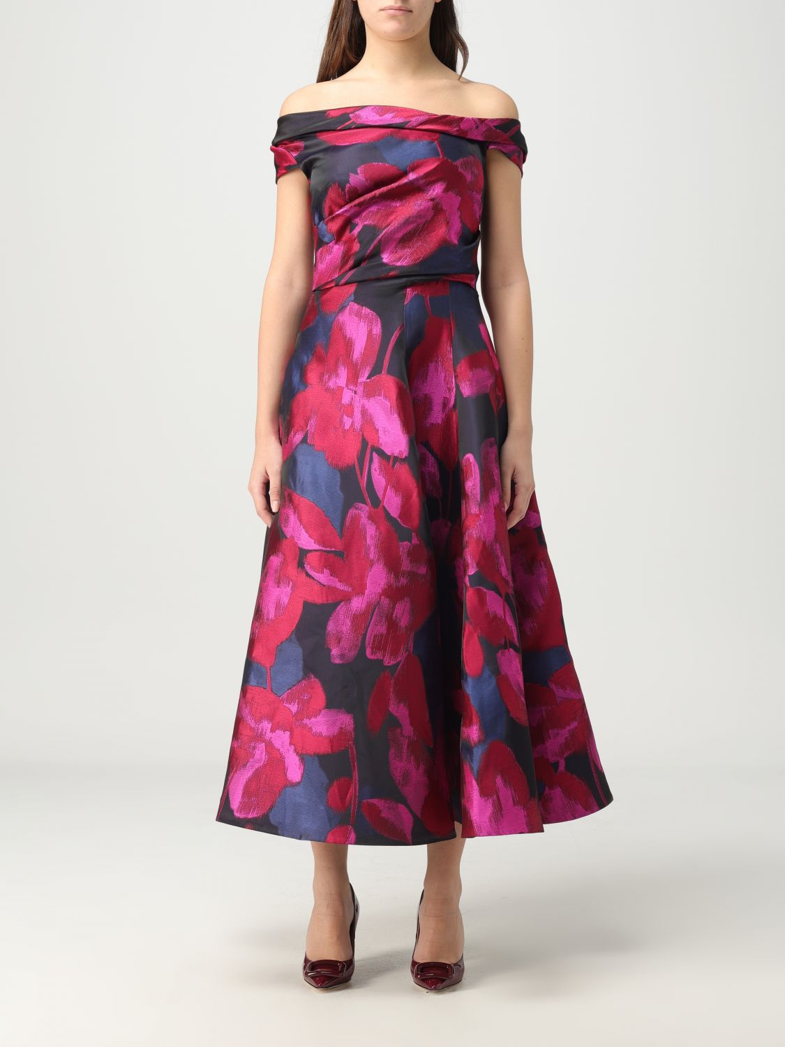 Talbot Runhof Dress TALBOT RUNHOF Woman colour Fuchsia