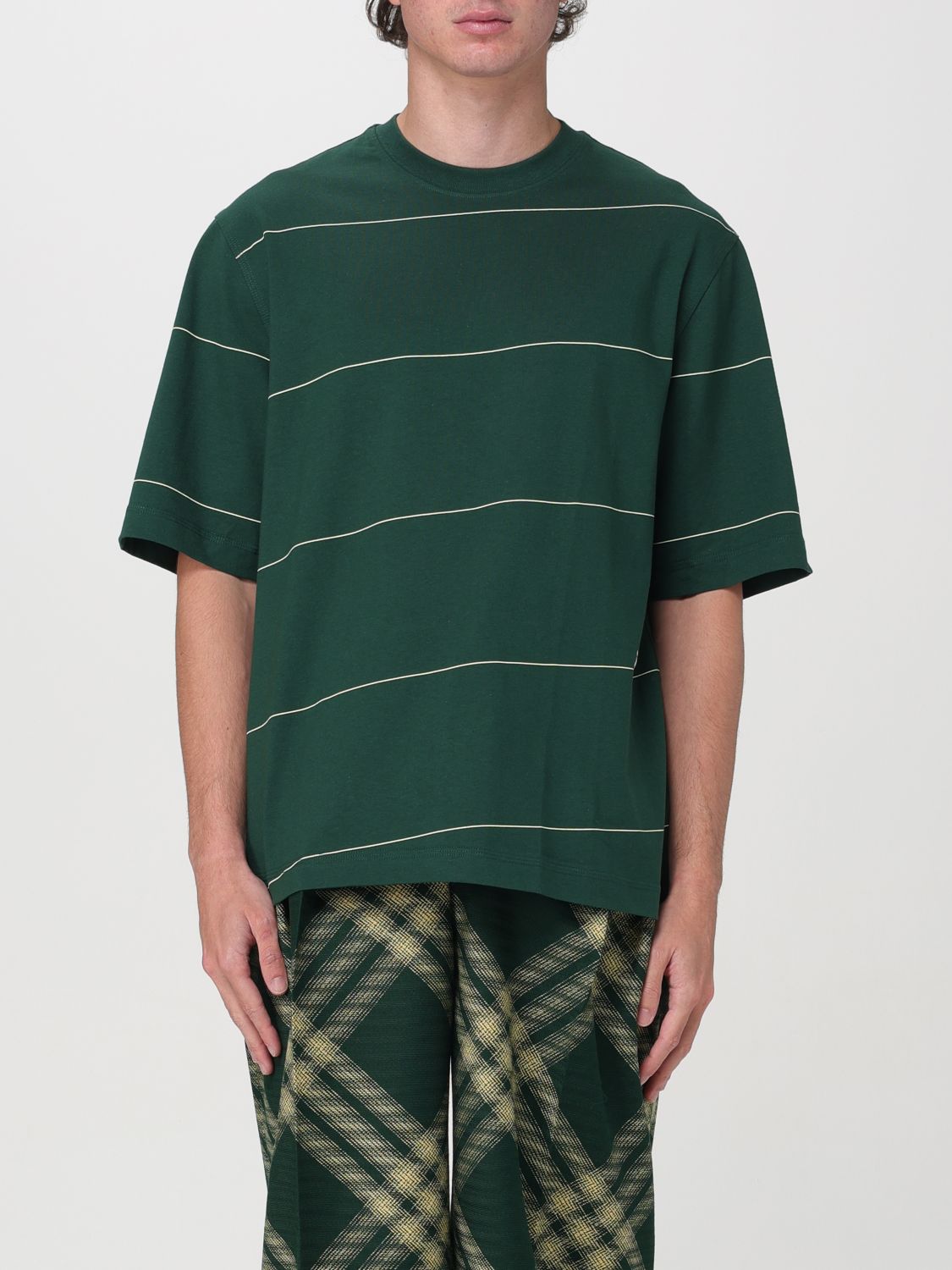 Burberry T-Shirt BURBERRY Men color Green