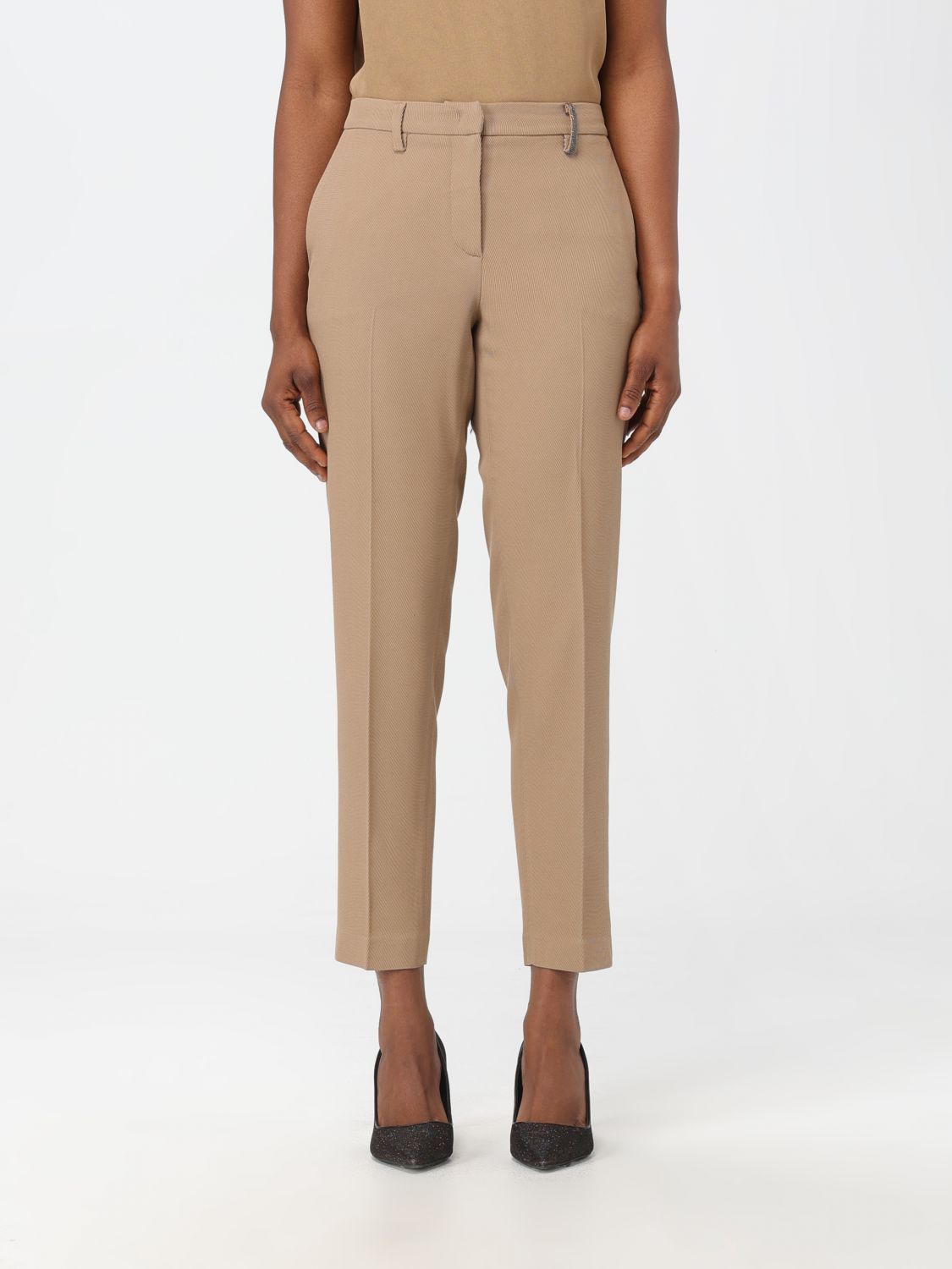 Fabiana Filippi Trousers FABIANA FILIPPI Woman colour Camel