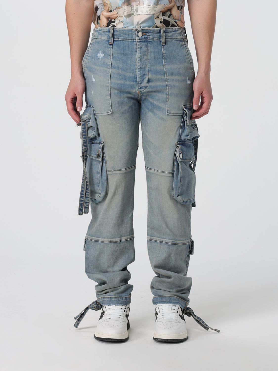 Amiri Jeans AMIRI Men colour Indigo