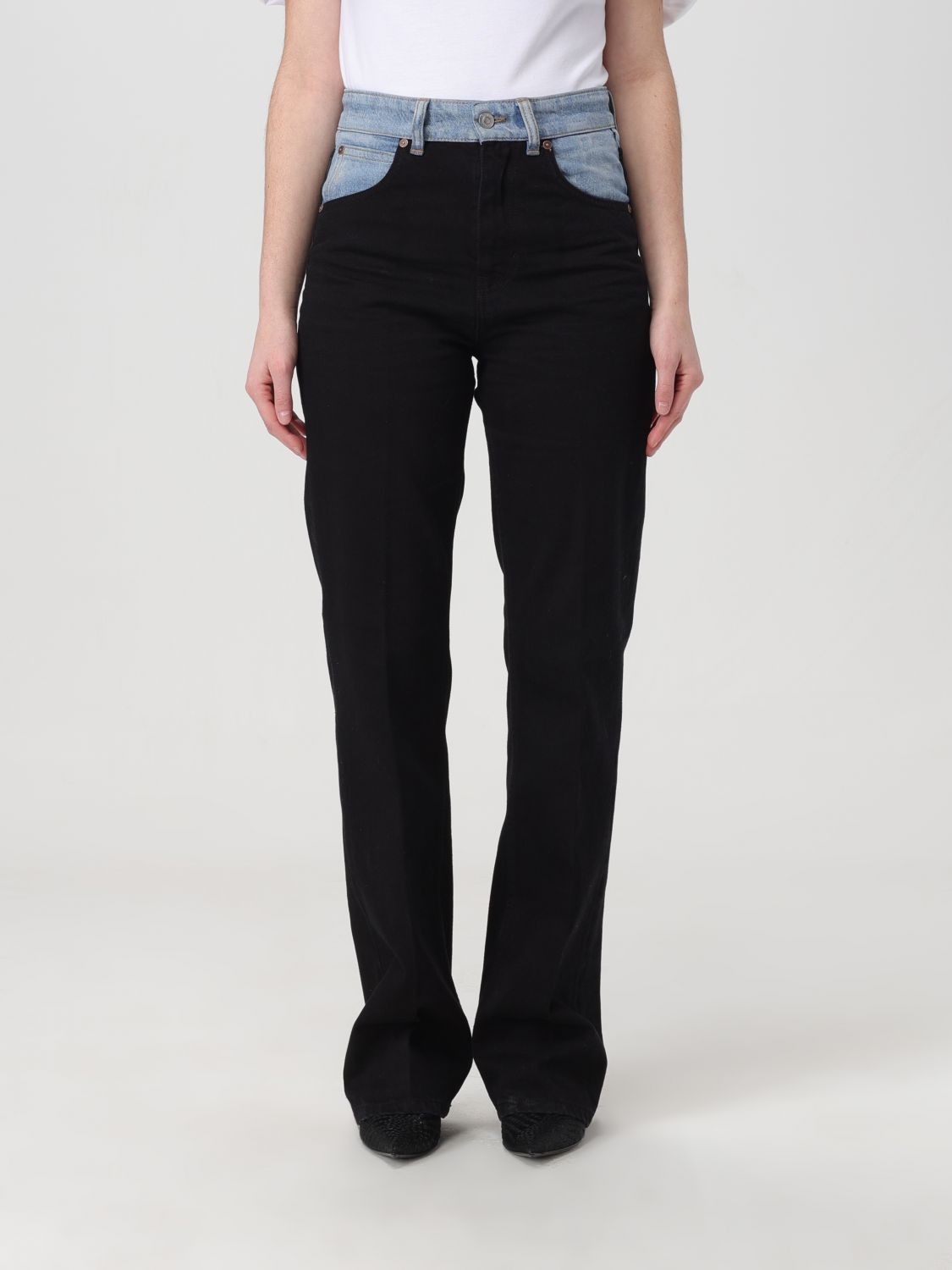 Victoria Victoria Beckham Jeans VICTORIA VICTORIA BECKHAM Woman colour Black