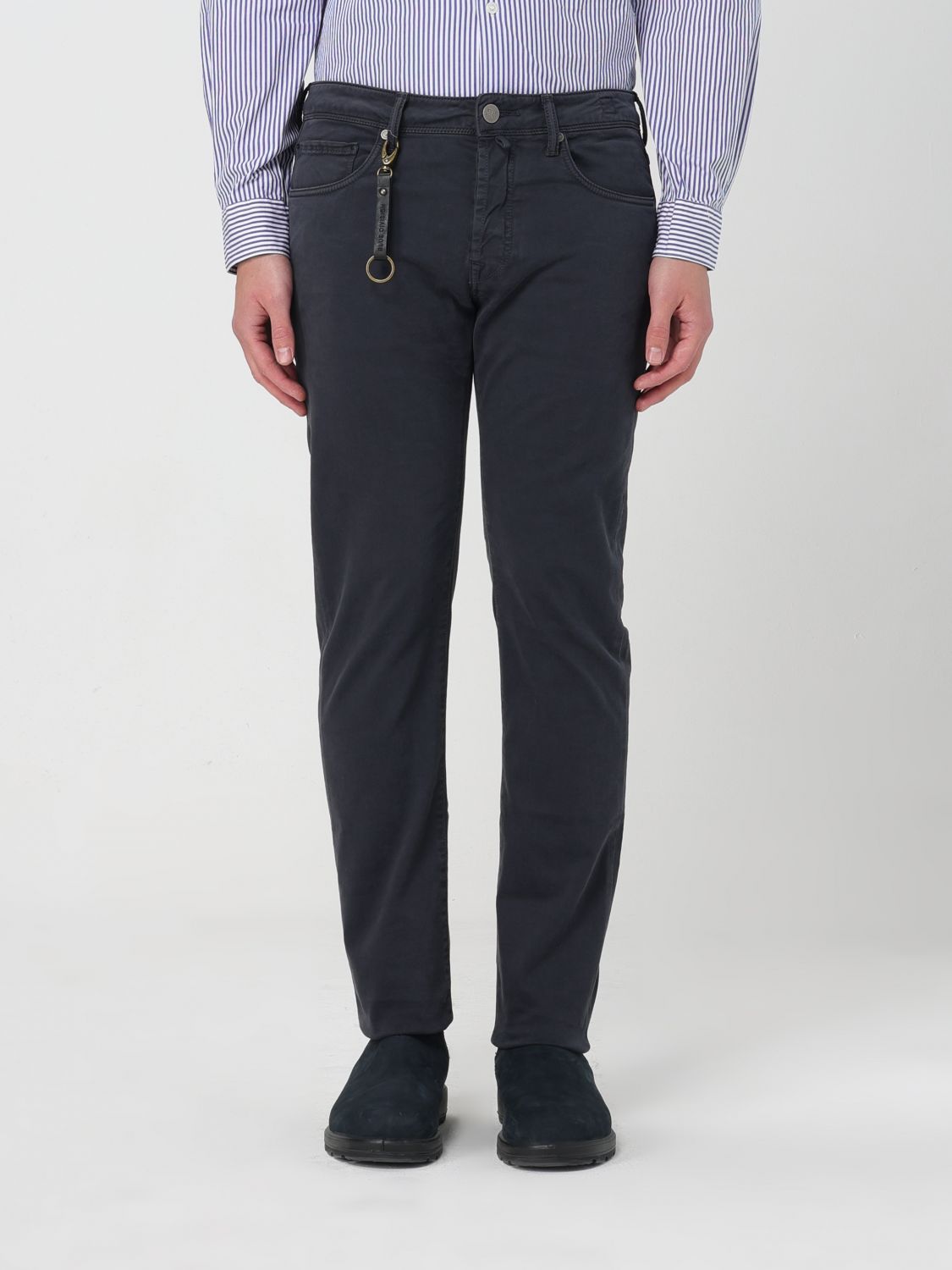 Incotex Trousers INCOTEX Men colour Blue