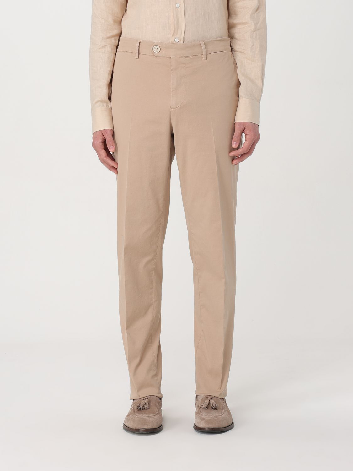 Brunello Cucinelli Trousers BRUNELLO CUCINELLI Men colour Camel