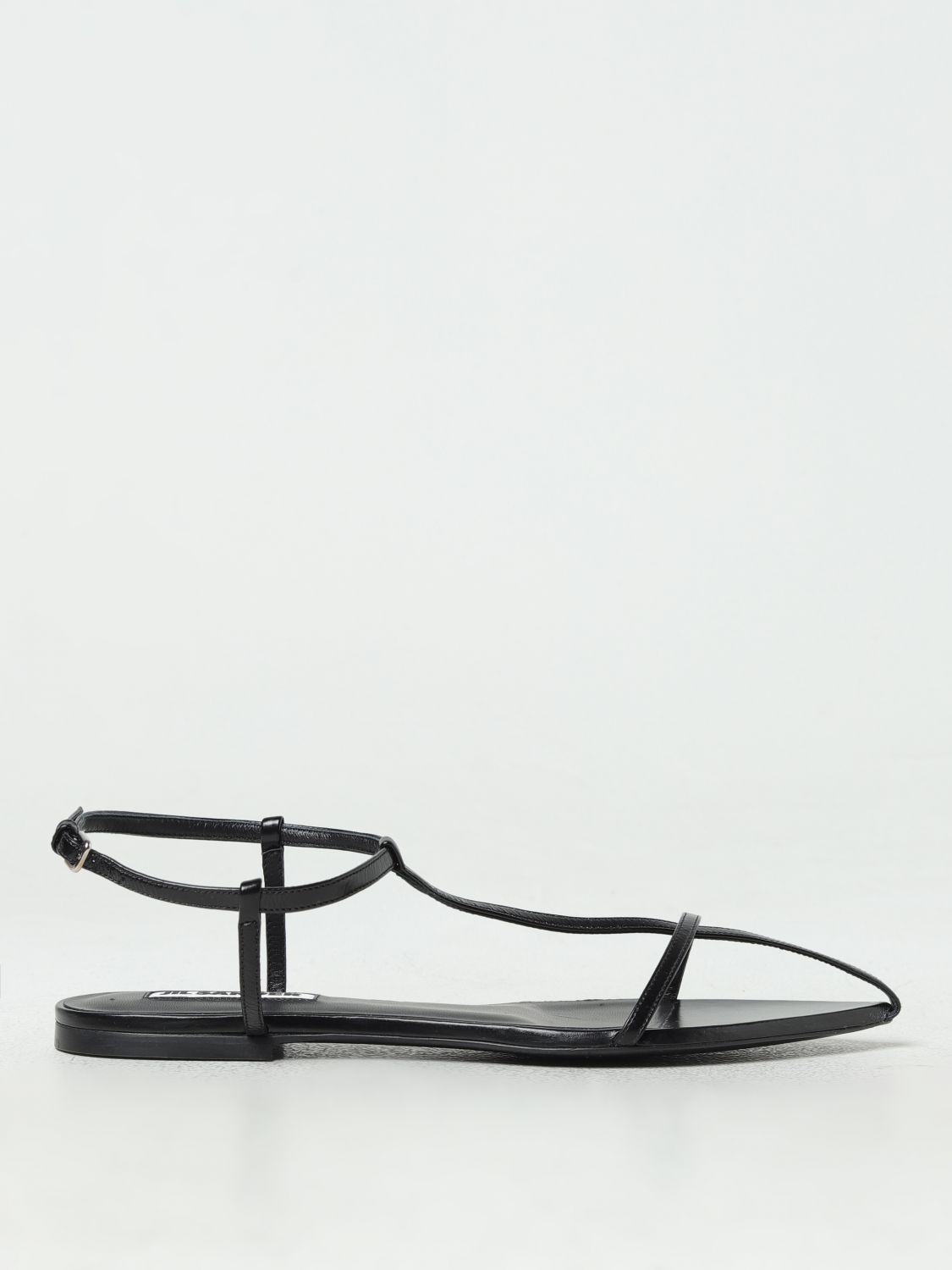 Jil Sander Flat Sandals JIL SANDER Woman colour Black