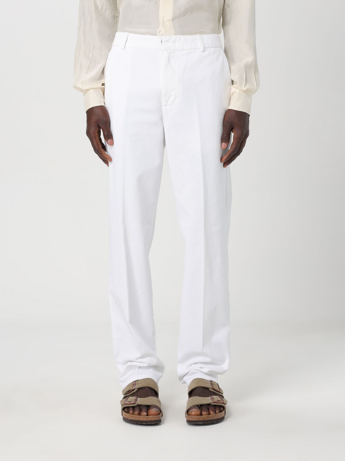 Dondup Trousers DONDUP Men colour White