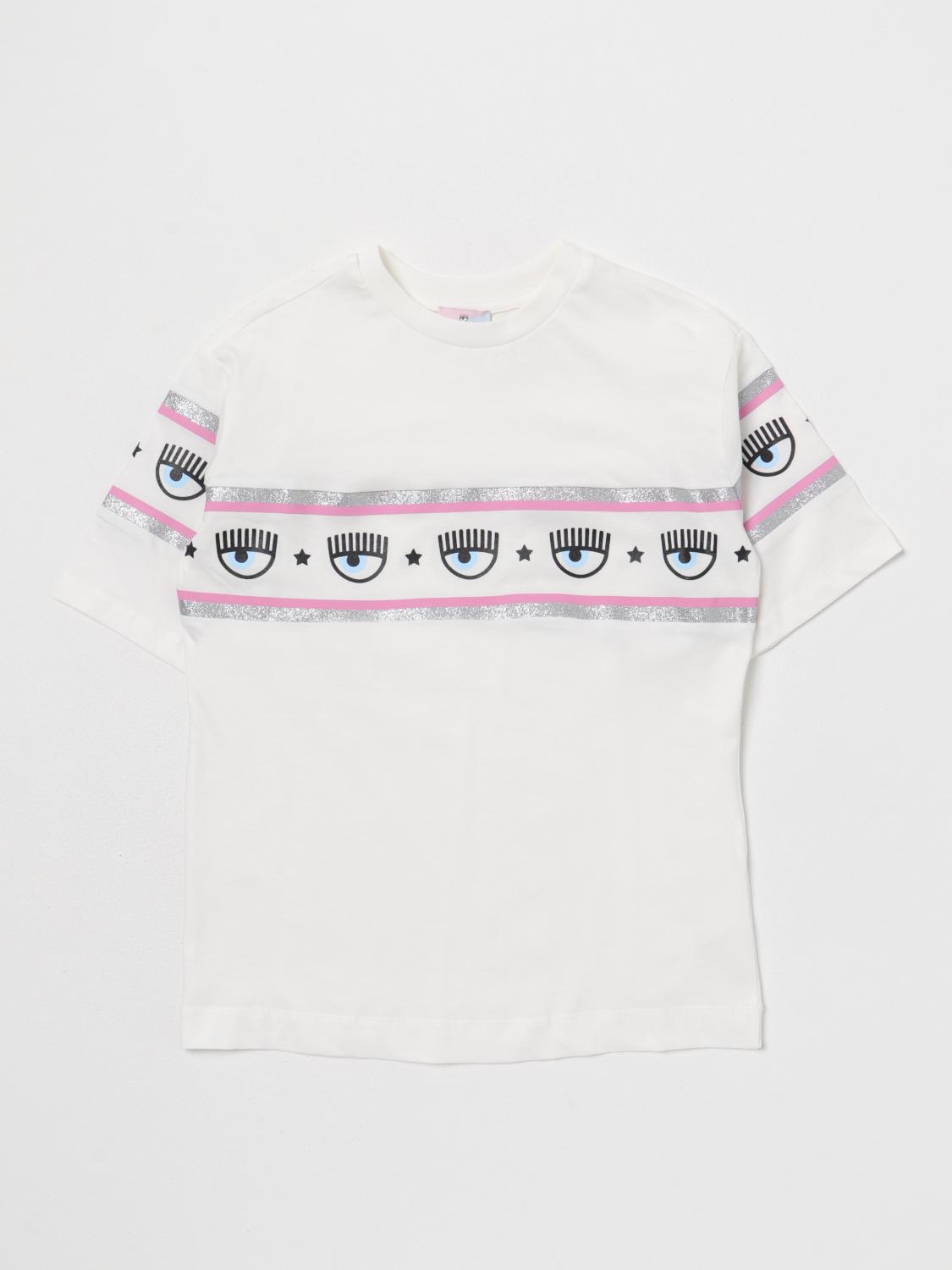 CHIARA FERRAGNI T-Shirt CHIARA FERRAGNI Kids colour Yellow Cream