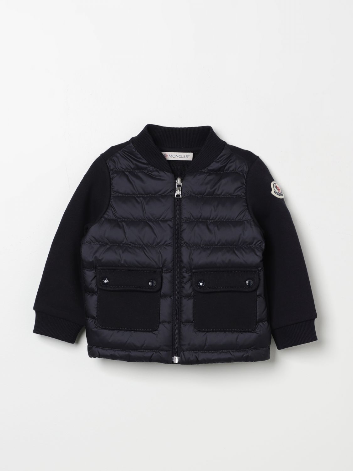 Moncler Jacket MONCLER Kids colour Blue