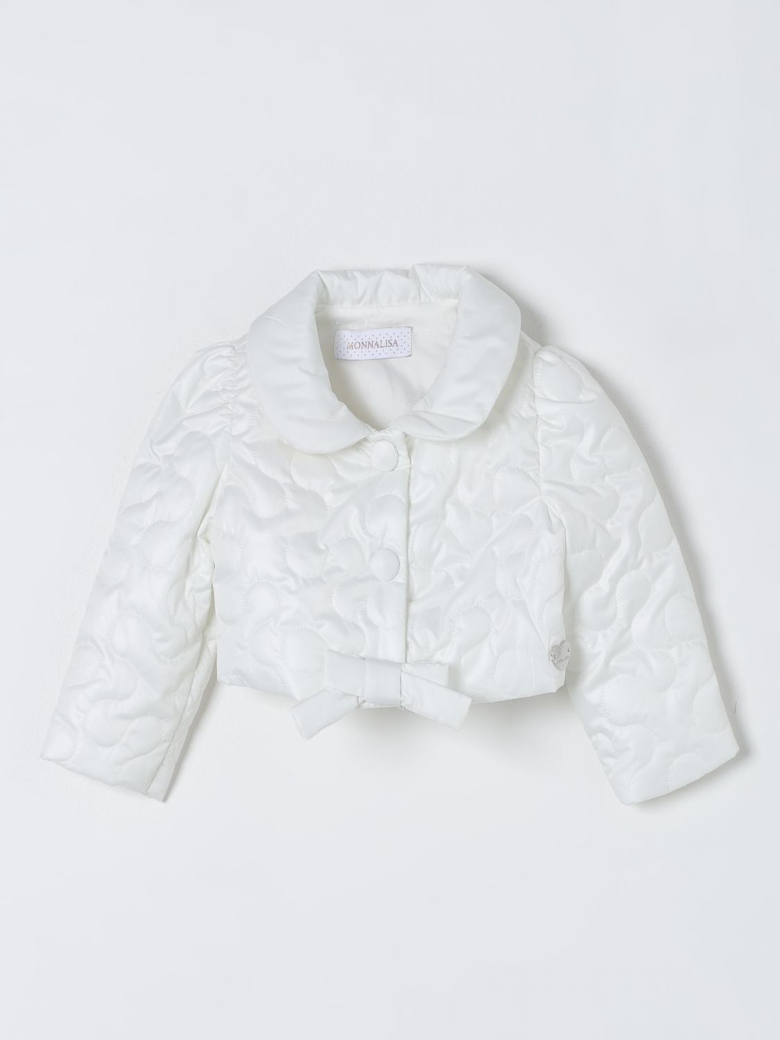 Monnalisa Jacket MONNALISA Kids colour Yellow Cream