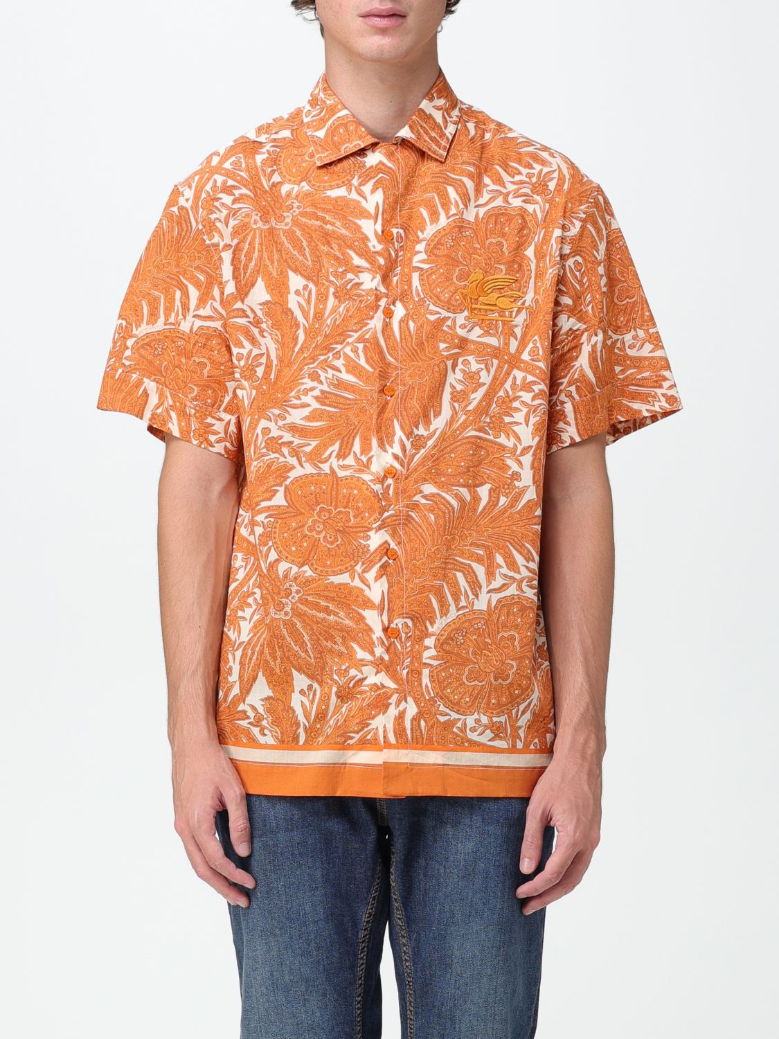 Etro Shirt ETRO Men colour Orange