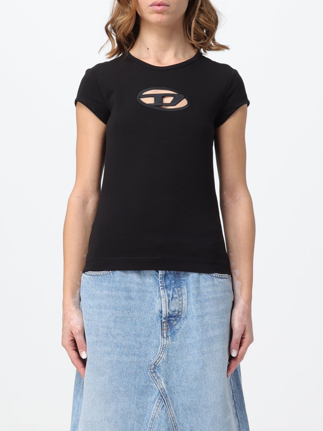 Diesel T-Shirt DIESEL Woman colour Black