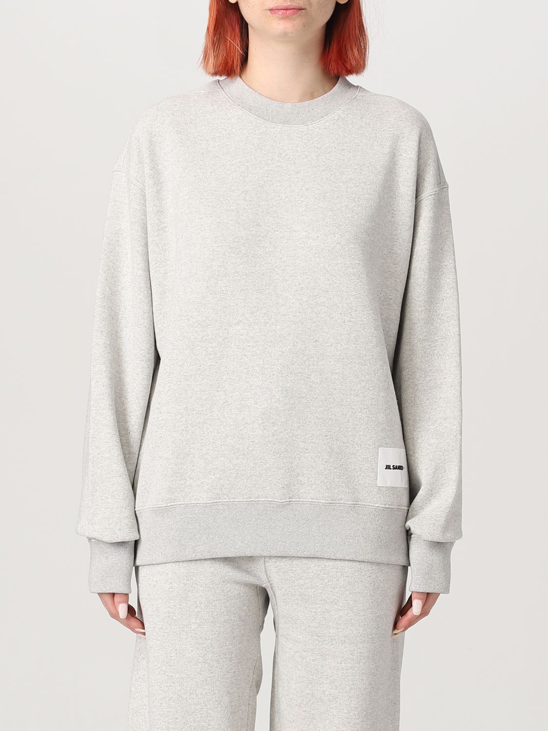 Jil Sander Sweatshirt JIL SANDER Woman colour Grey