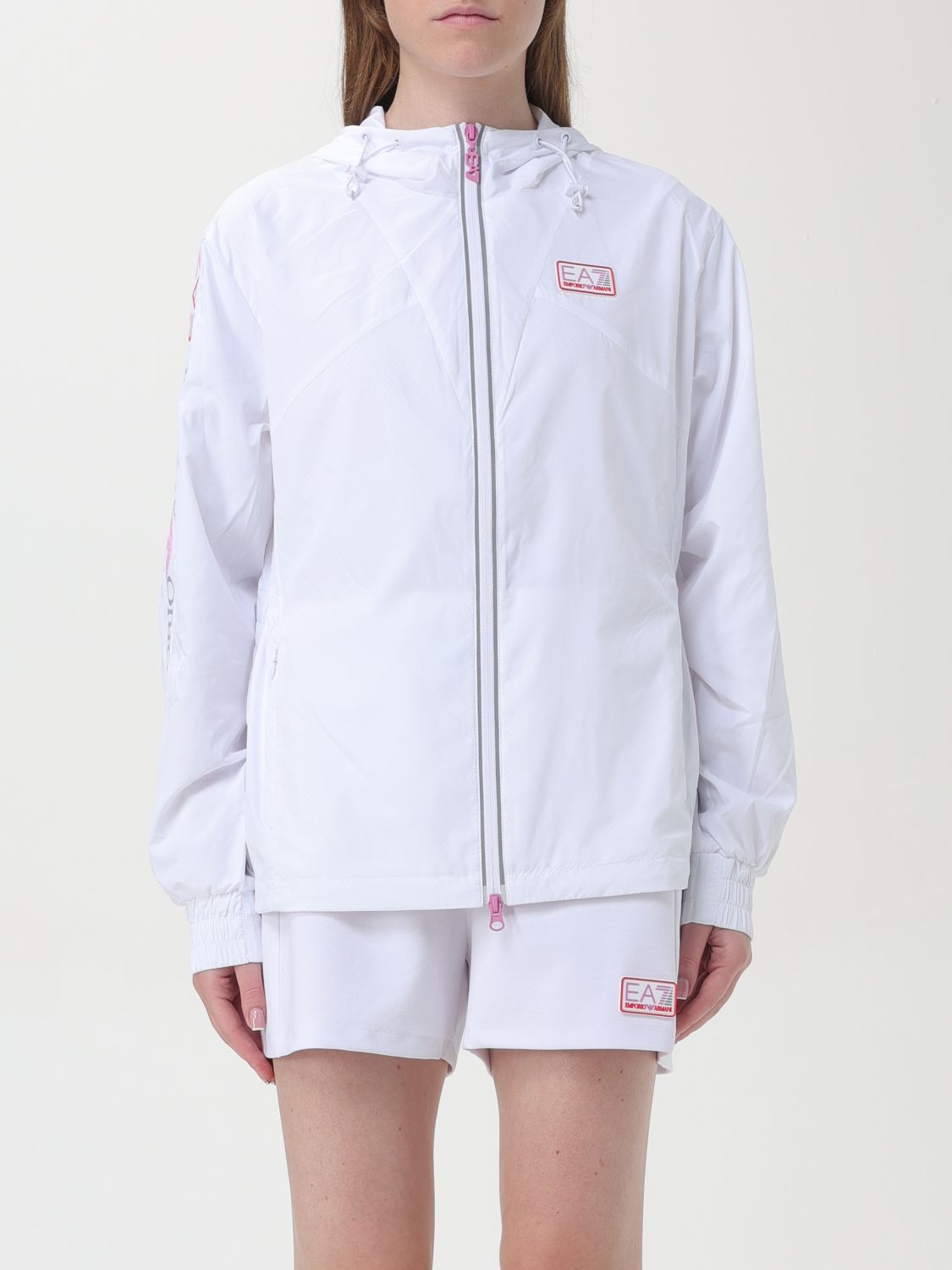 EA7 Jacket EA7 Woman color White