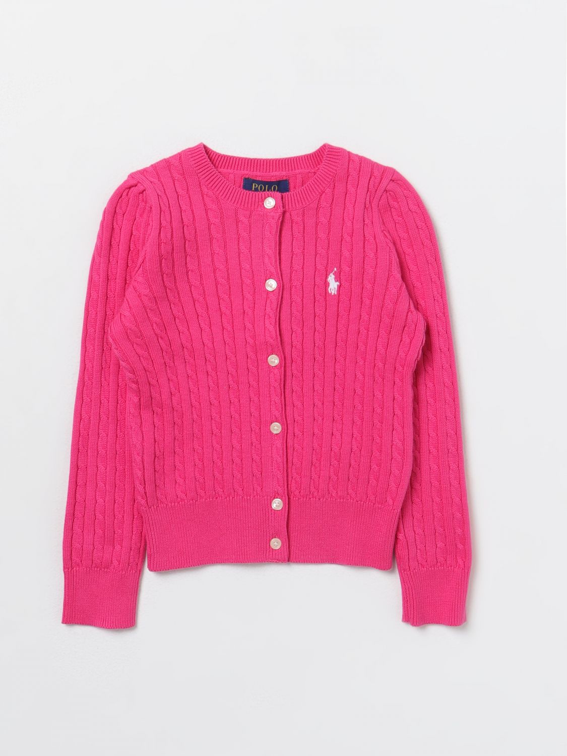 Polo Ralph Lauren Jumper POLO RALPH LAUREN Kids colour Fuchsia