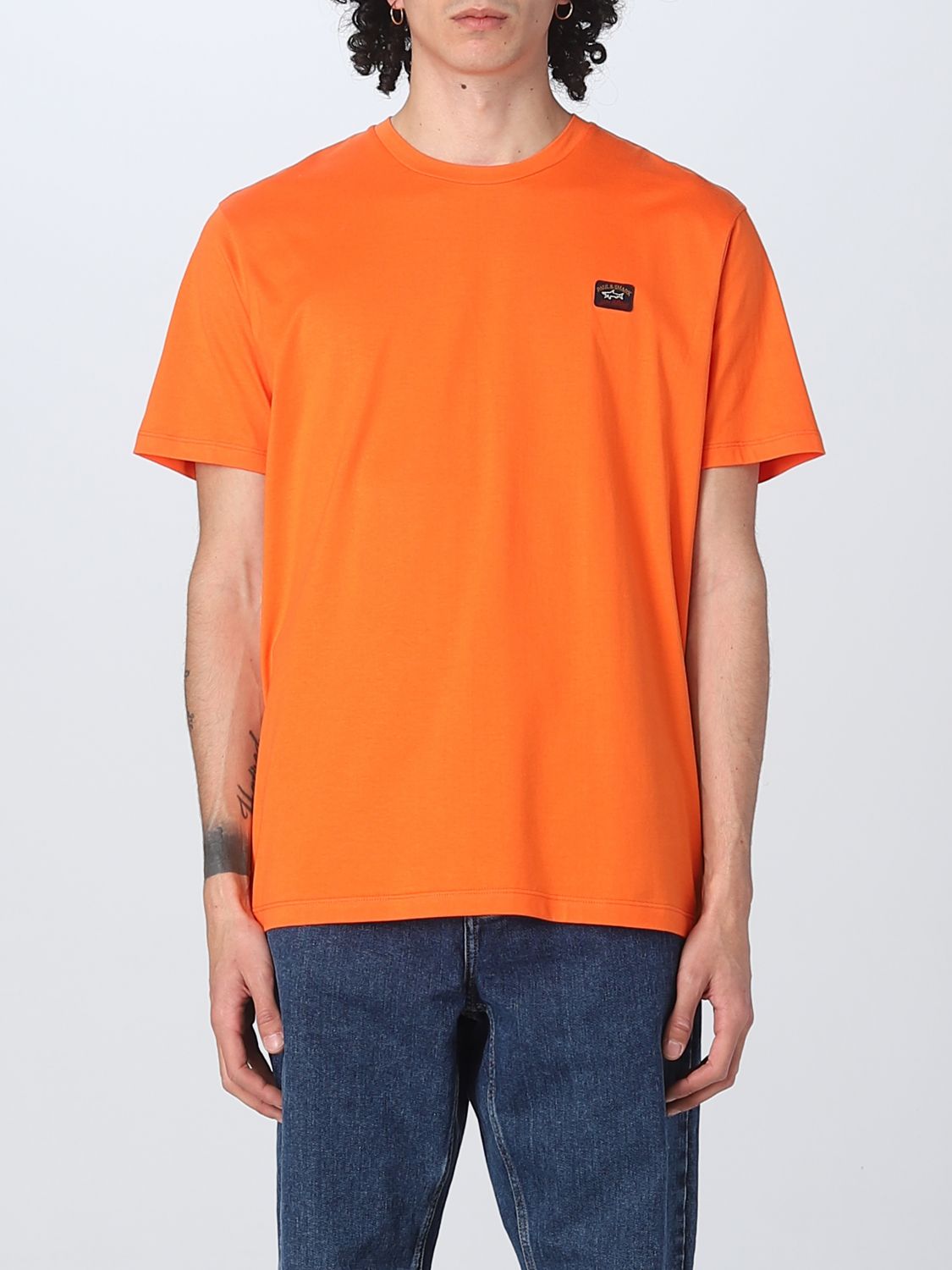 Paul & Shark T-Shirt PAUL & SHARK Men colour Orange