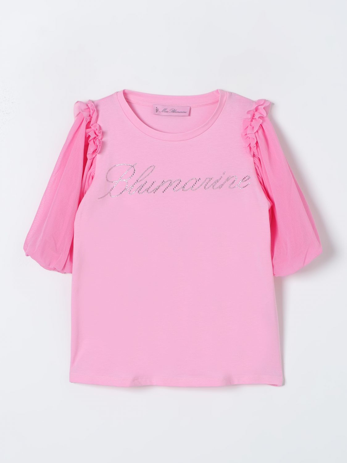 Miss Blumarine T-Shirt MISS BLUMARINE Kids color Pink