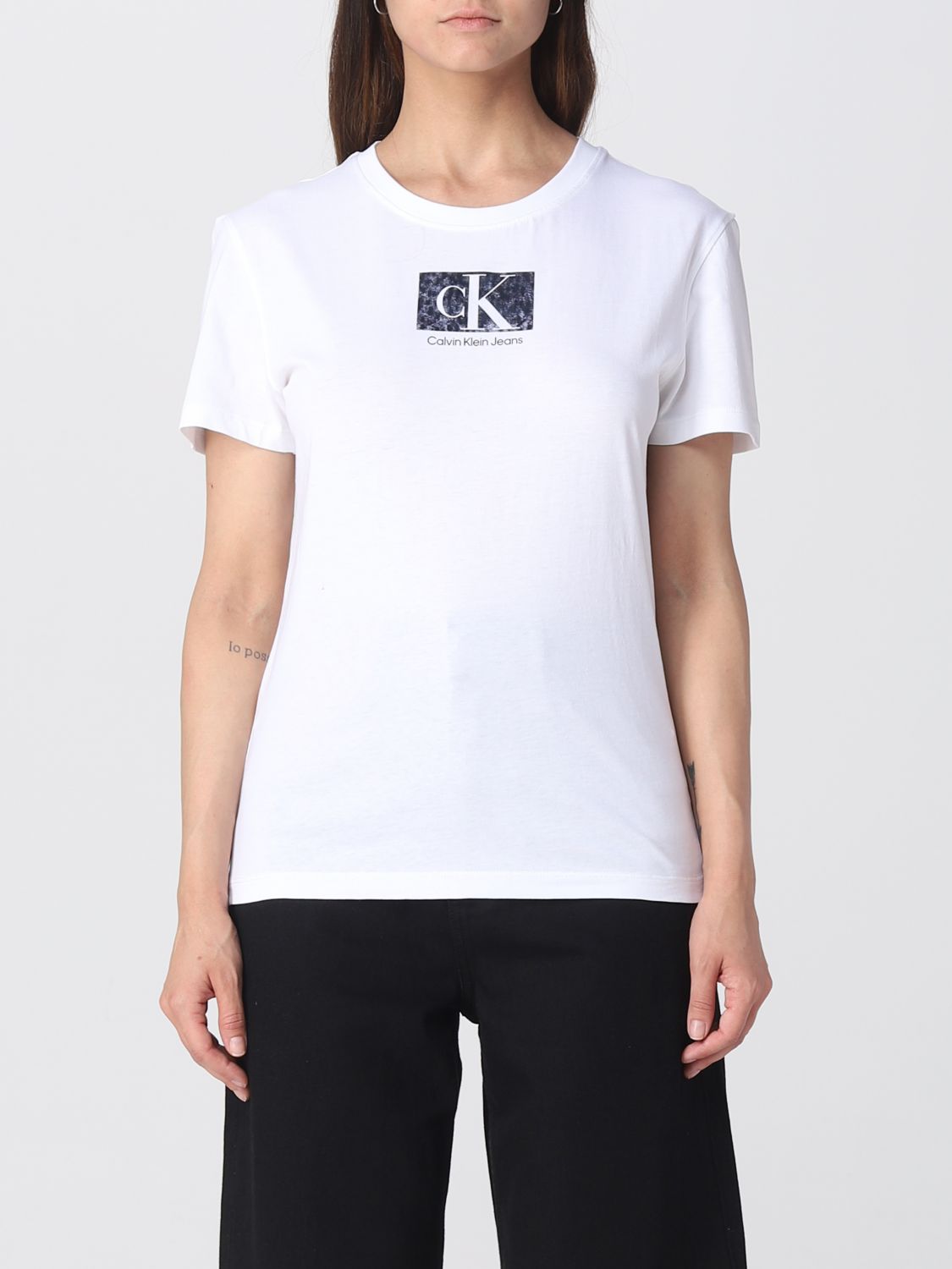 Calvin Klein Jeans T-Shirt CALVIN KLEIN JEANS Woman colour White