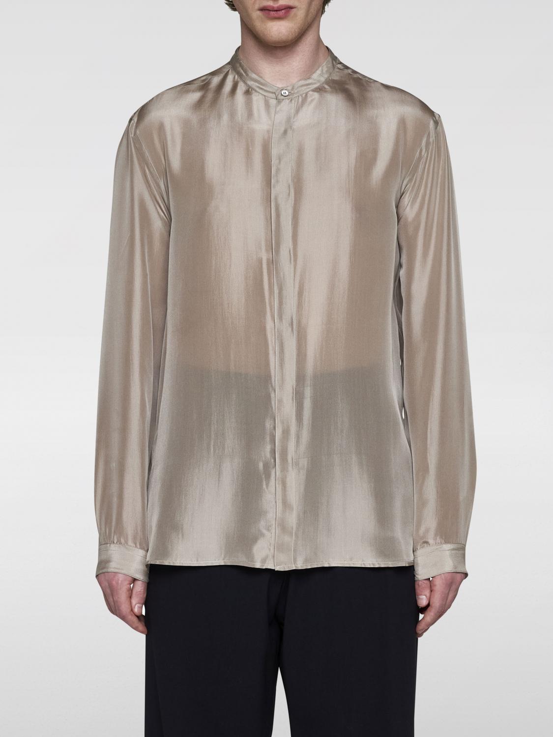 Giorgio Armani Shirt GIORGIO ARMANI Men color Beige