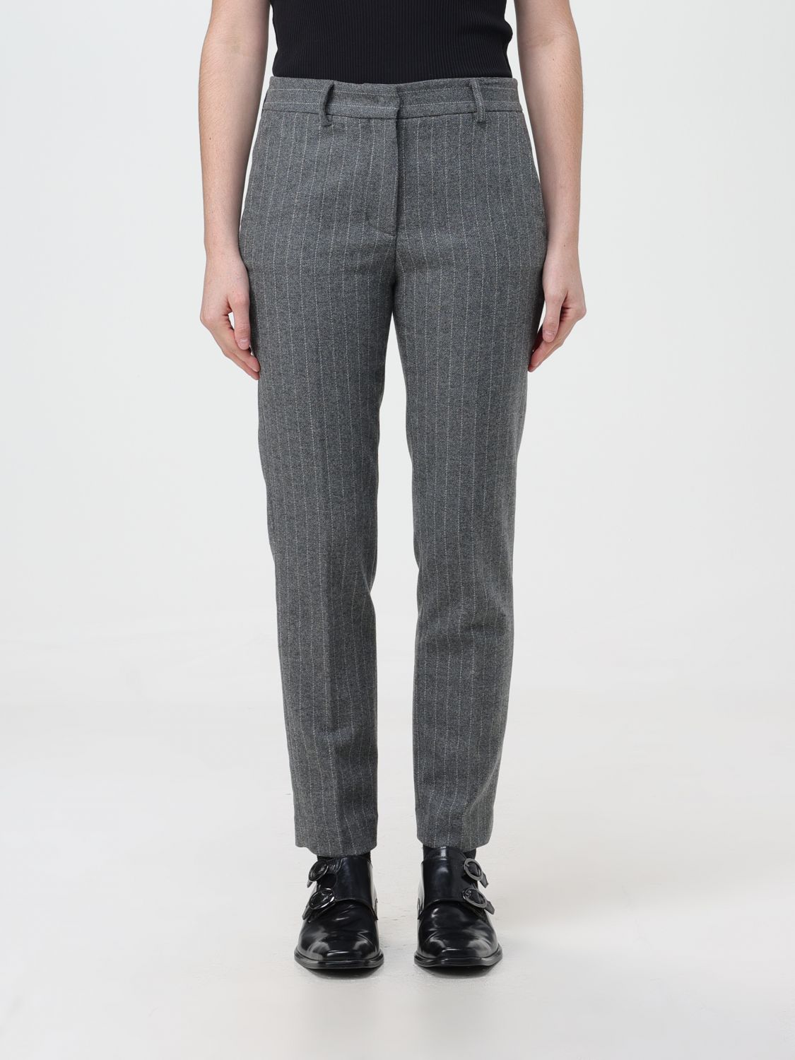 Grifoni Trousers GRIFONI Woman colour Grey