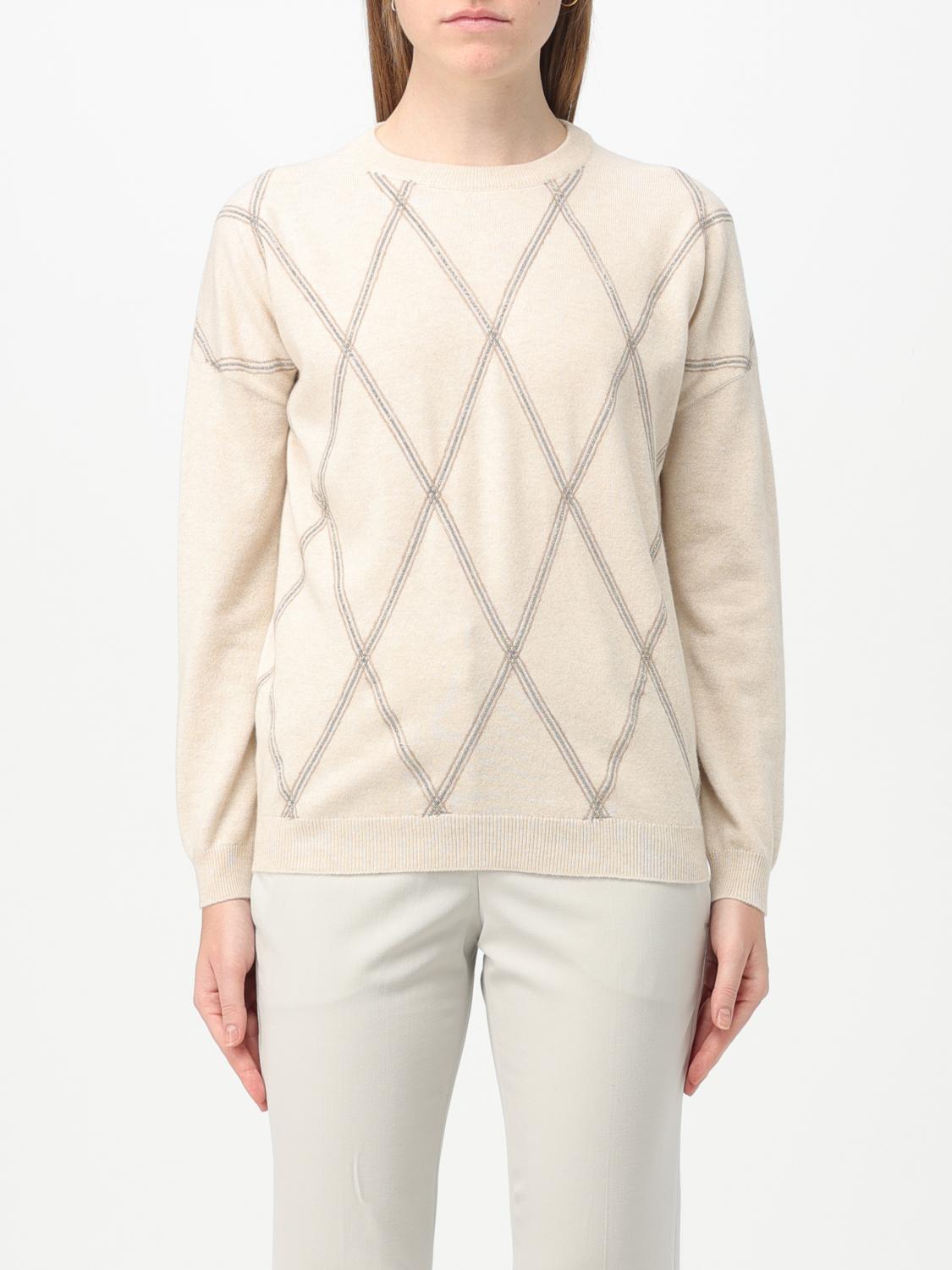 Brunello Cucinelli Jumper BRUNELLO CUCINELLI Woman colour Beige