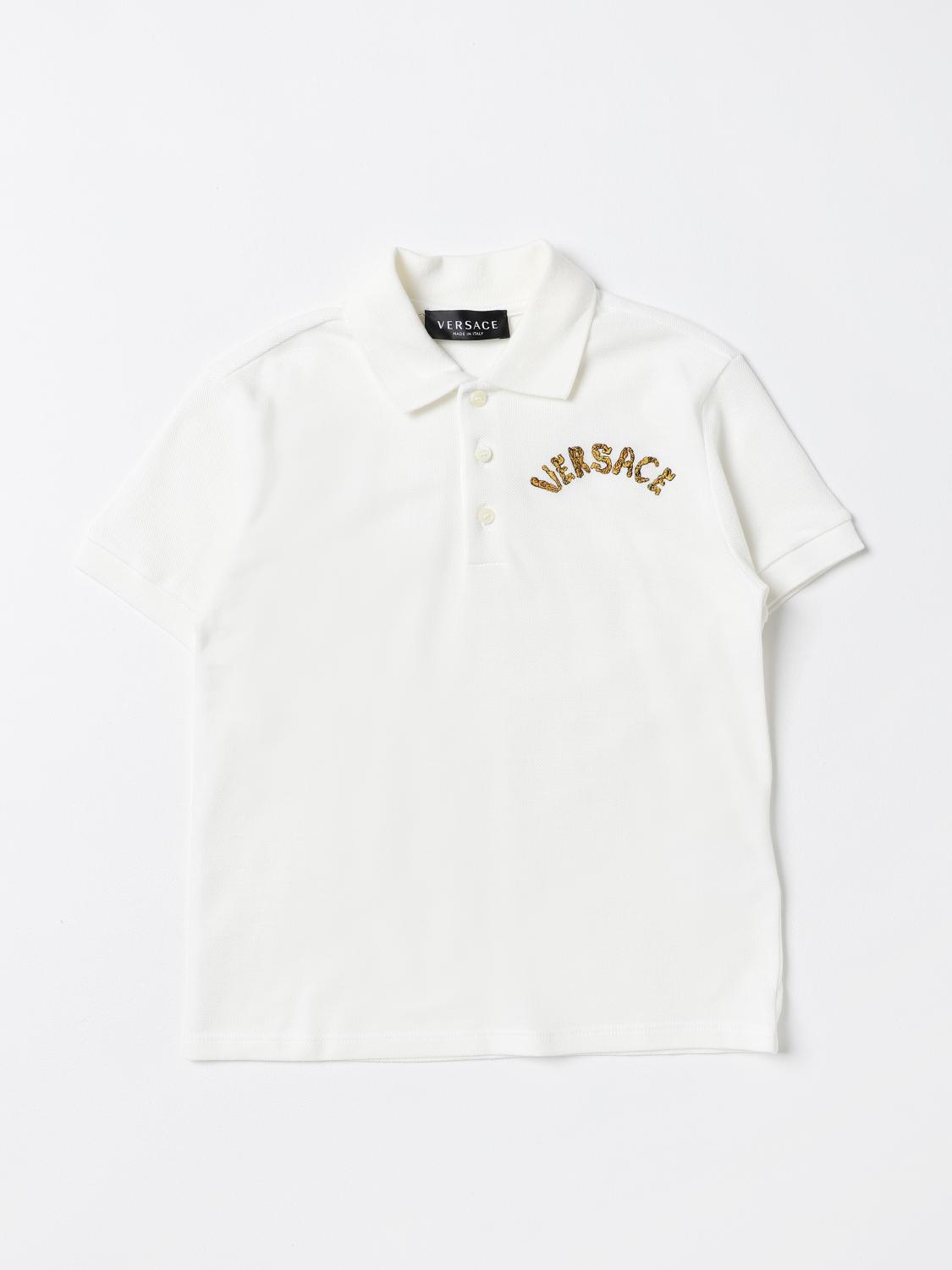 Young Versace Polo Shirt YOUNG VERSACE Kids colour White