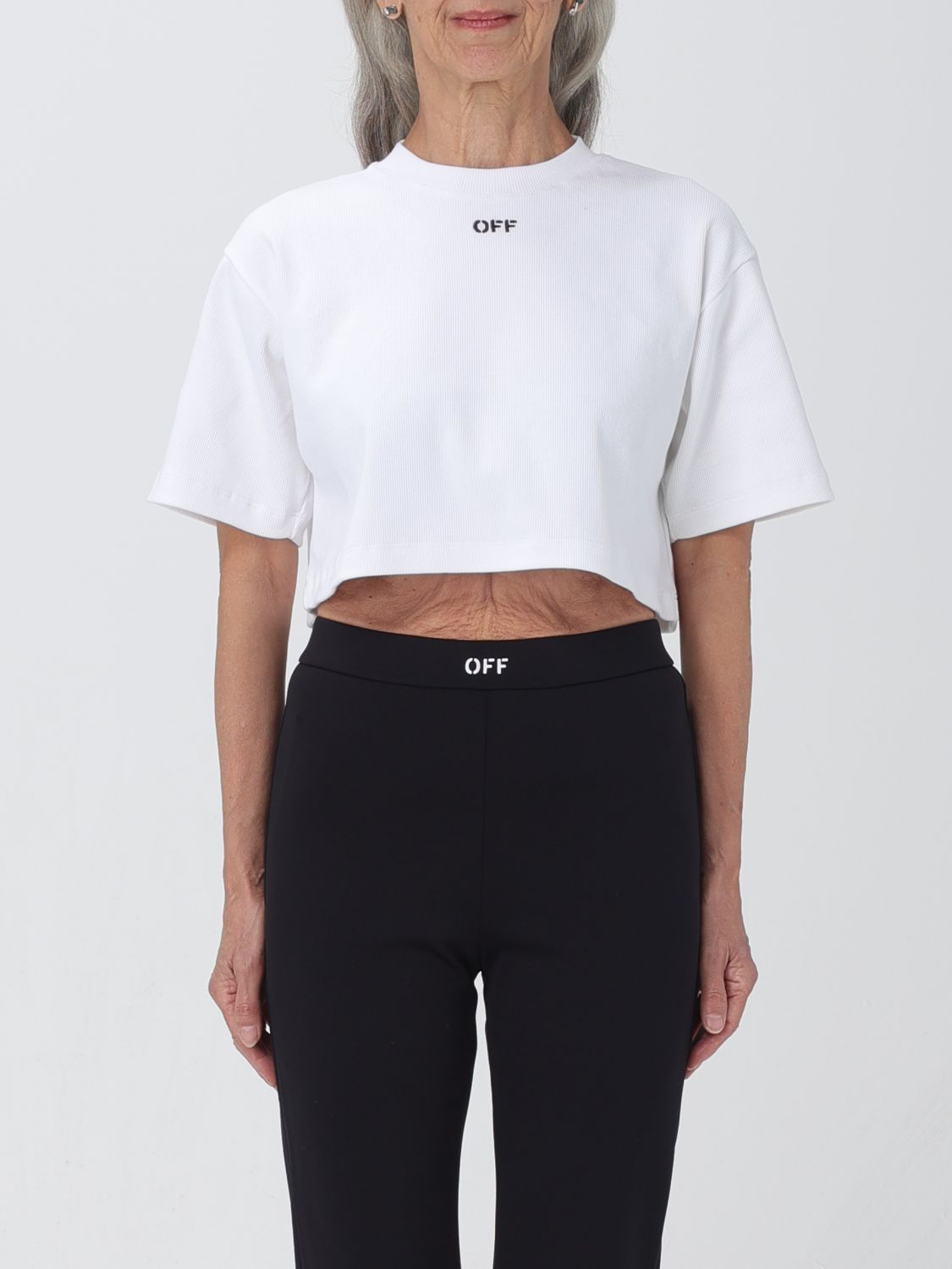 OFF-WHITE T-Shirt OFF-WHITE Woman colour White