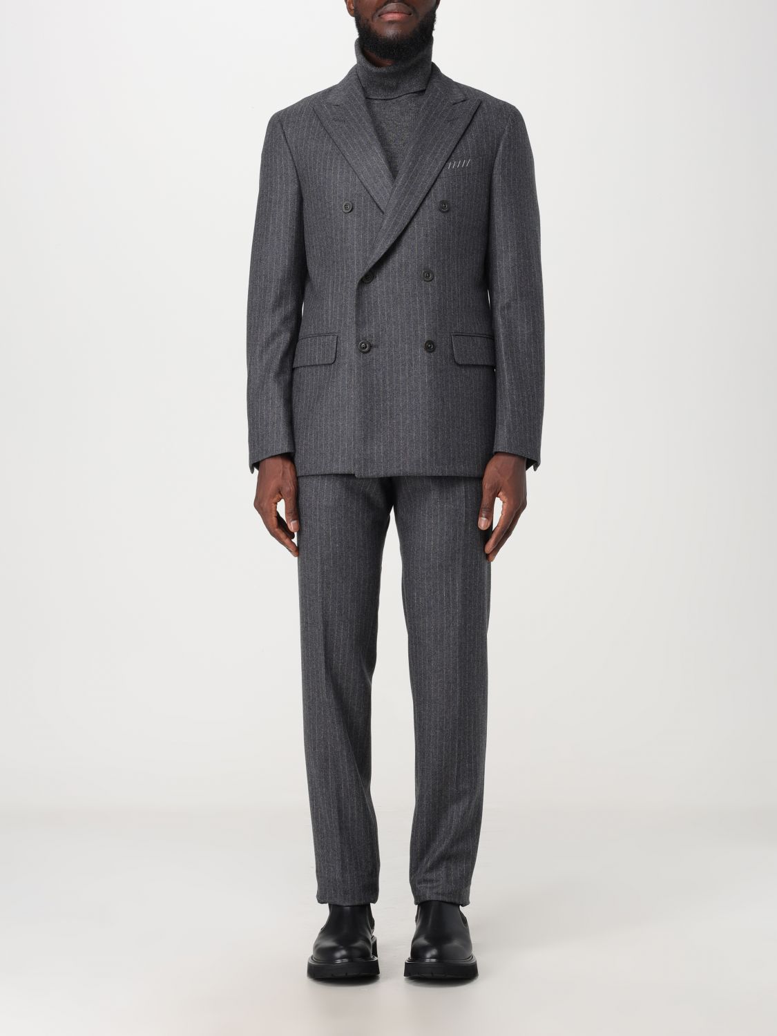 Boglioli Suit BOGLIOLI Men colour Grey