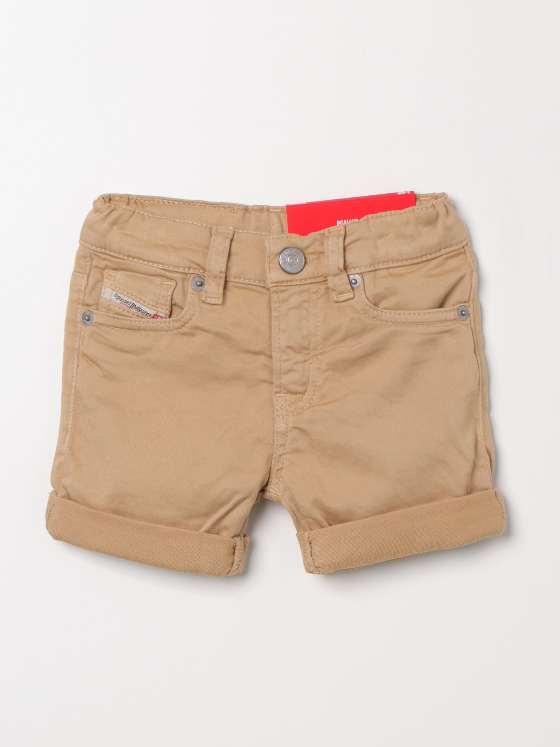 Diesel Shorts DIESEL Kids colour Beige