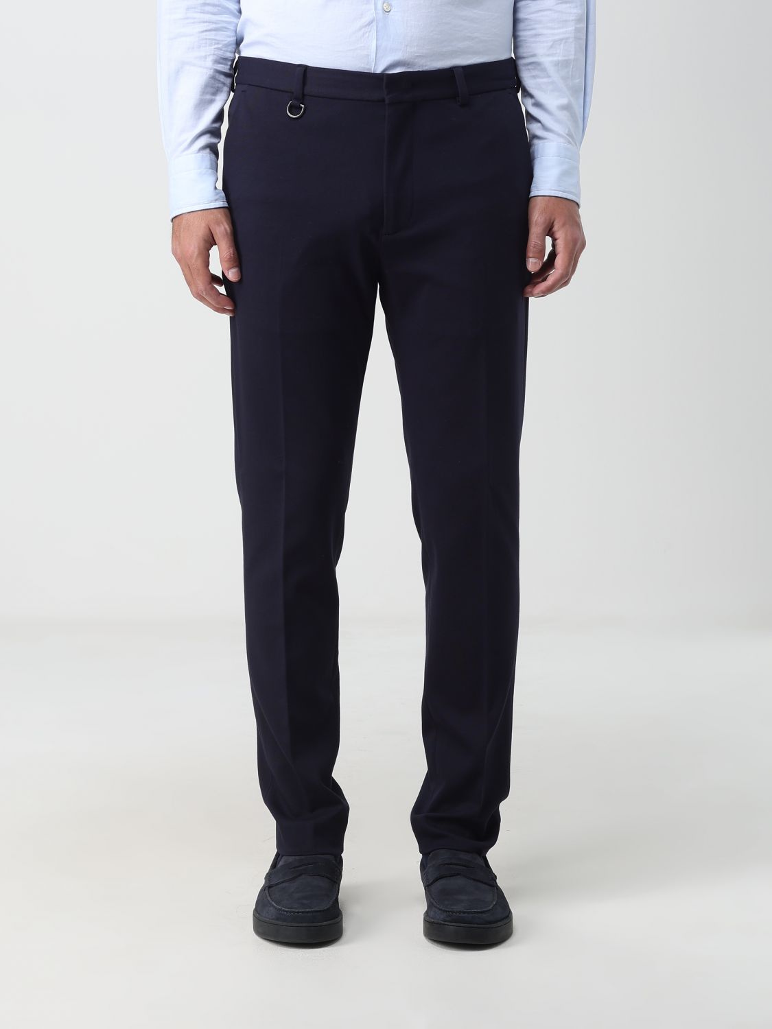 Paolo Pecora Trousers PAOLO PECORA Men colour Blue