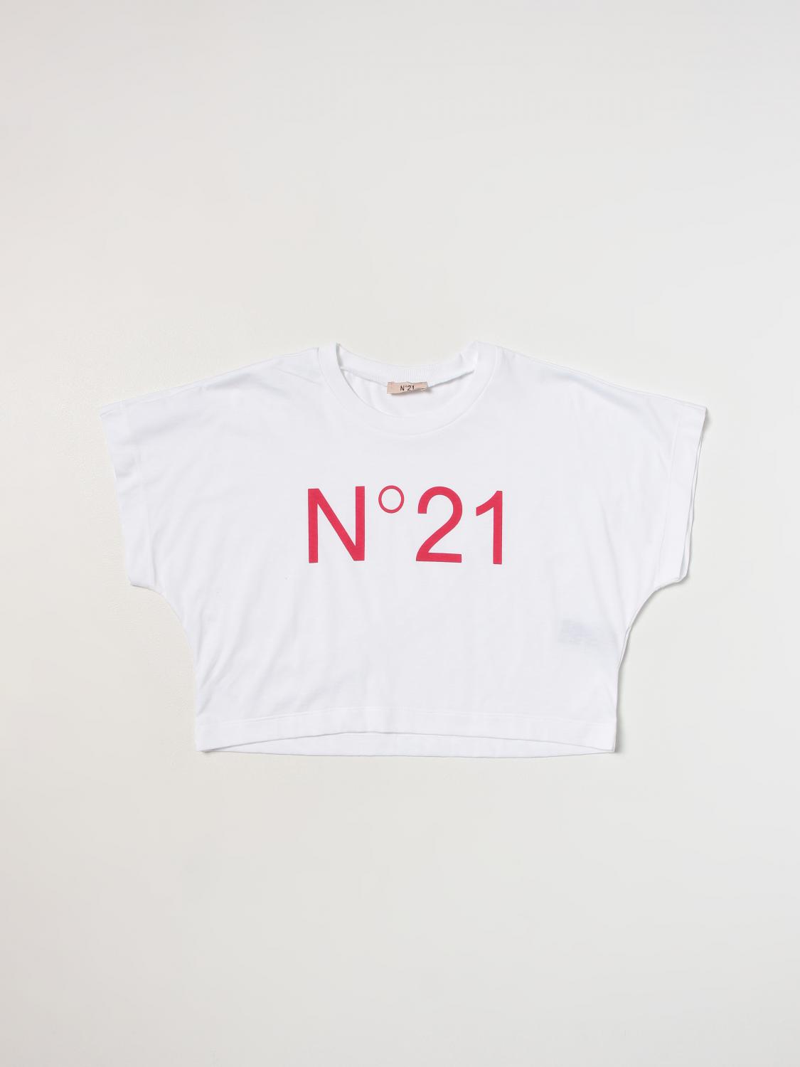 N° 21 T-Shirt N° 21 Kids colour White