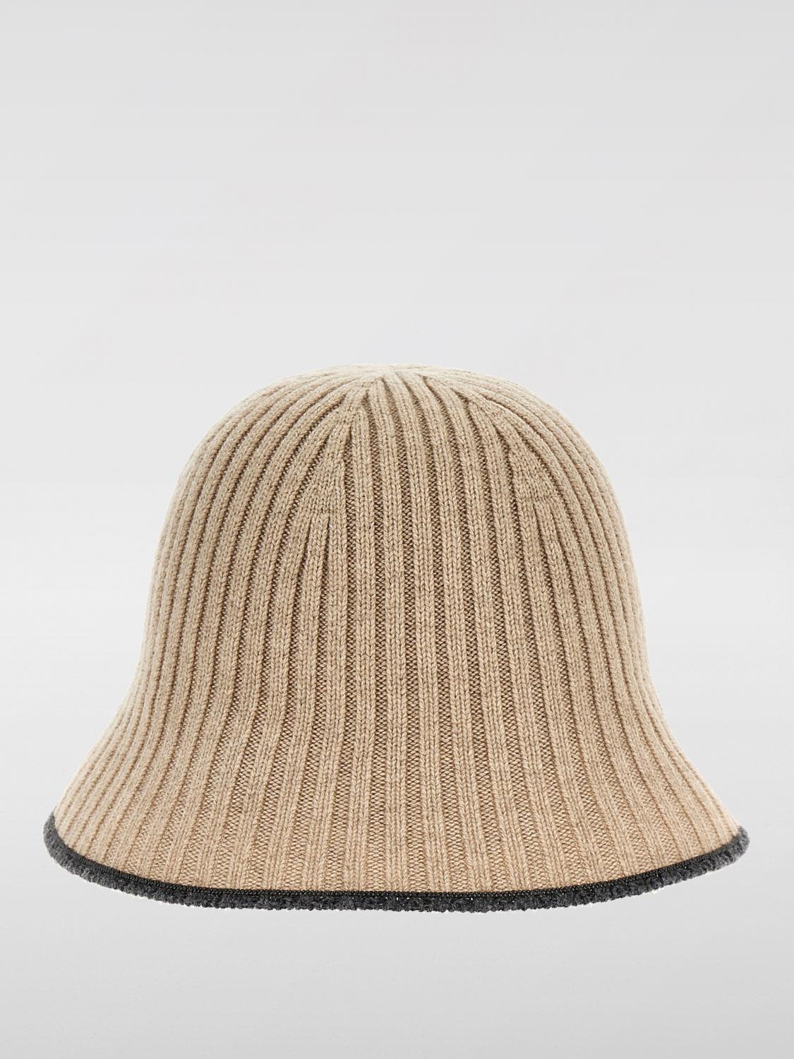 Brunello Cucinelli Hat BRUNELLO CUCINELLI Woman color Beige