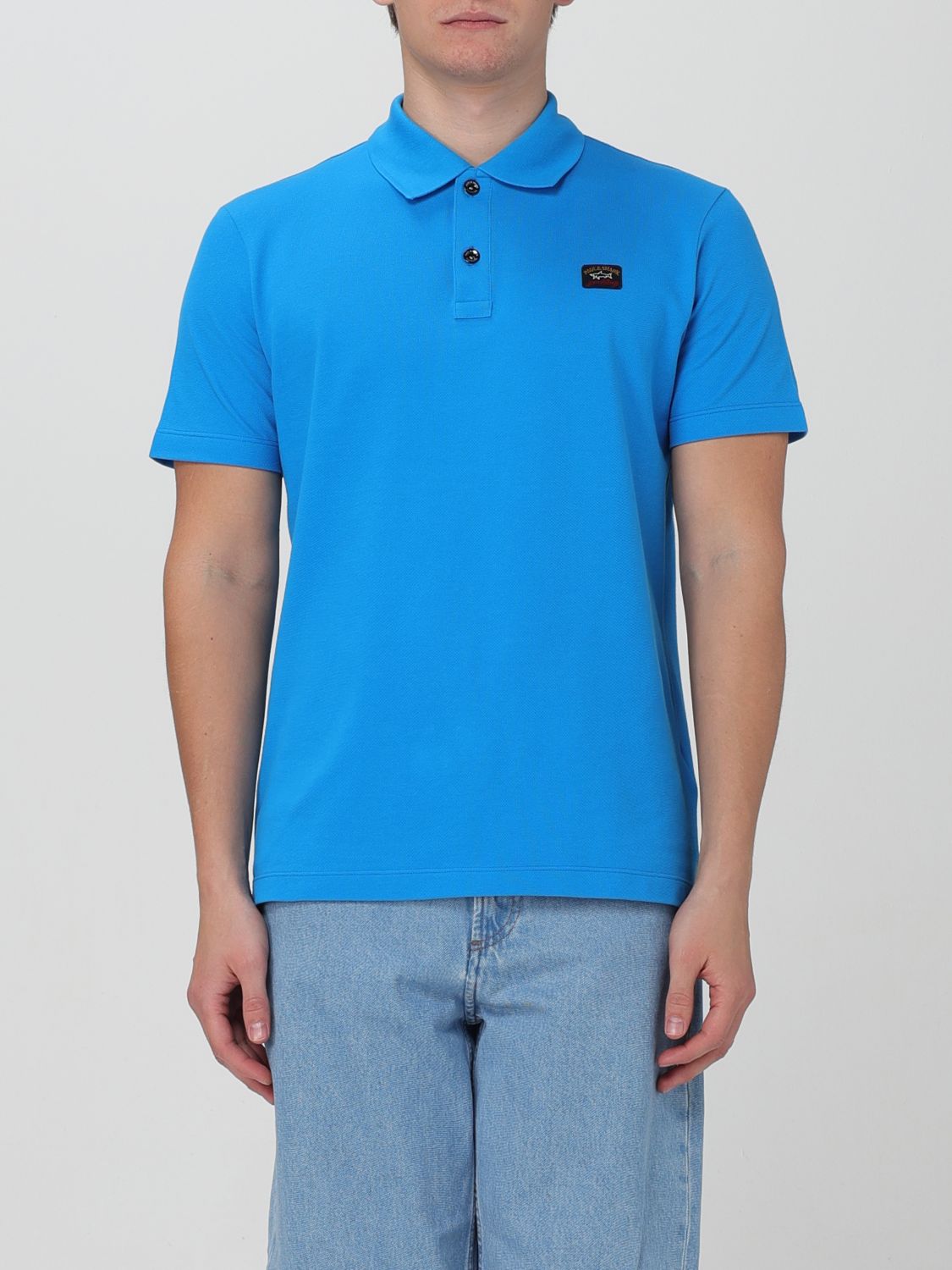 Paul & Shark Polo Shirt PAUL & SHARK Men colour Gnawed Blue