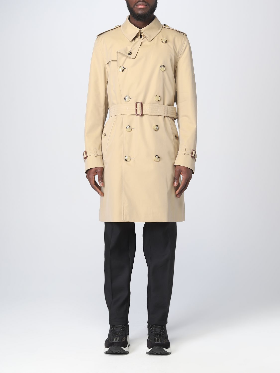 Burberry Trench Coat BURBERRY Men colour Beige